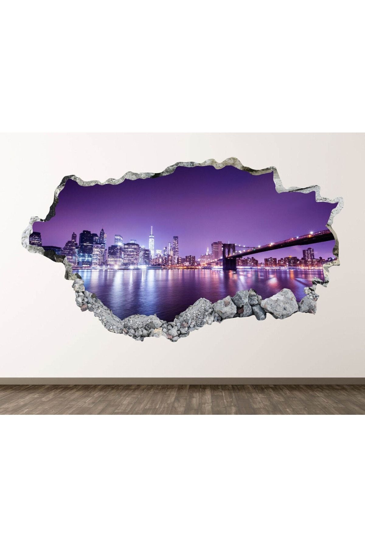 Full Hd Baskı 3D Modern Duvar Sticker