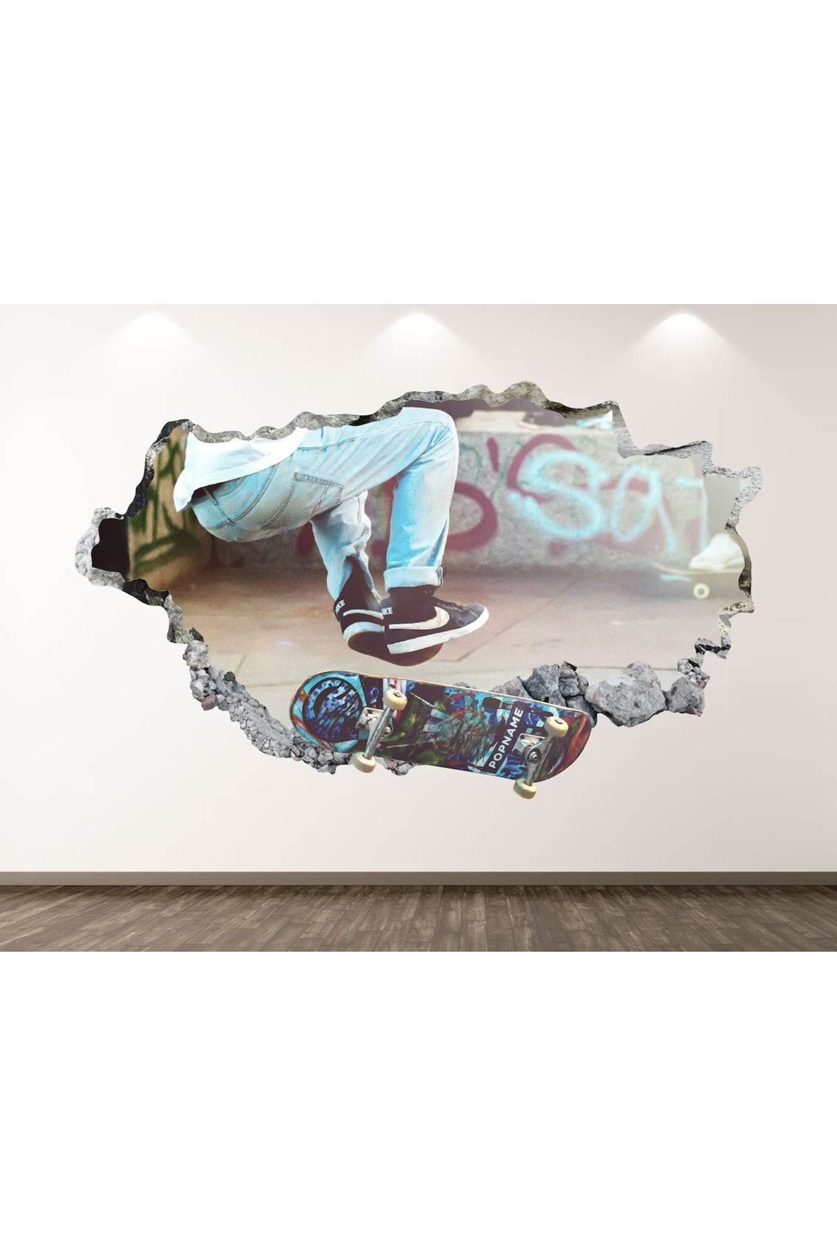 Full Hd Baskı 3D Modern Duvar Sticker