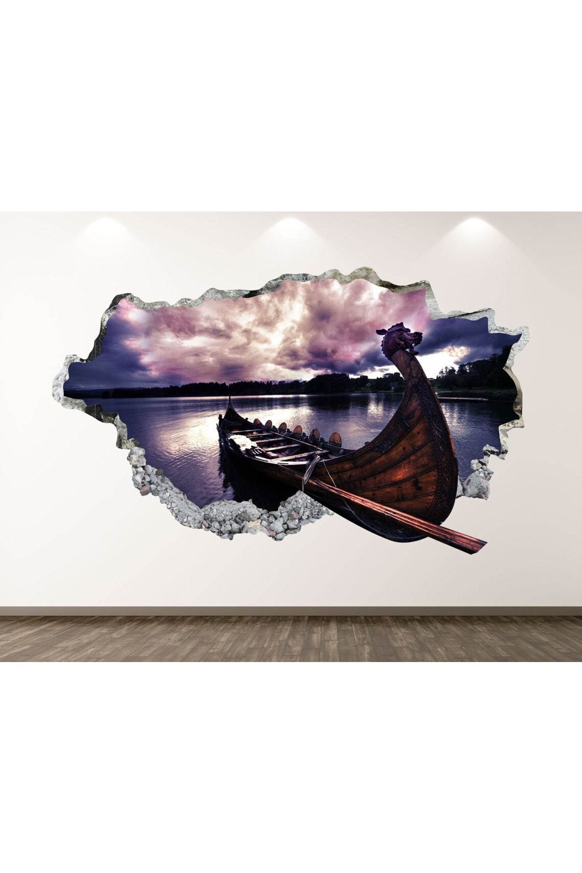 Full Hd Baskı 3D Modern Duvar Sticker