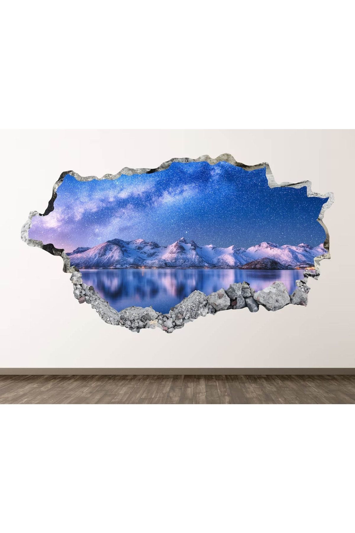 Full Hd Baskı 3D Modern Duvar Sticker