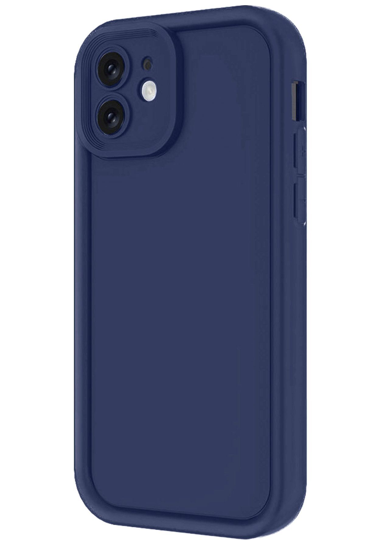 Leybaks Iphone 11 ile uyumlu , Dayanıklı Malzeme & Tam Koruma Ergonomik Kavrama Silikon Kılıf