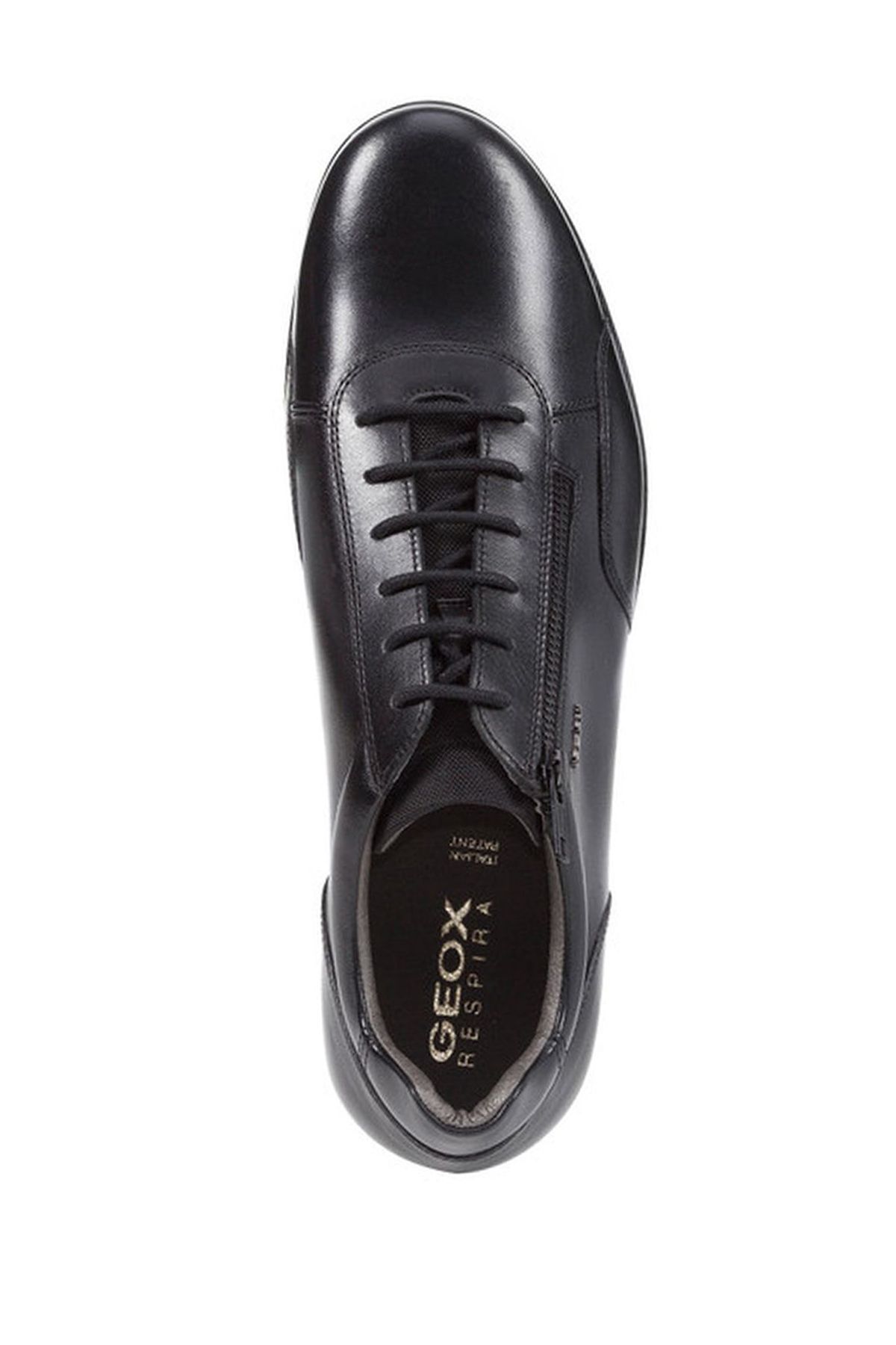 Geox-Black Leather Men's Casual Shoes - U74A5A00043C9999 5