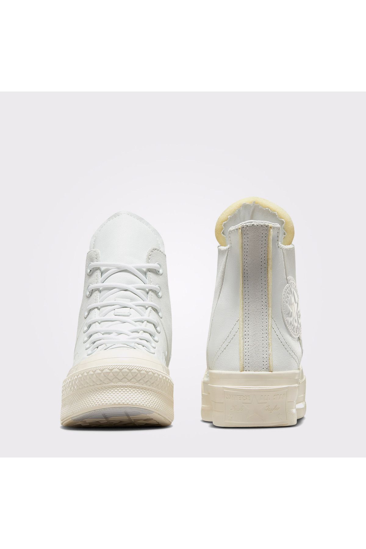 Chuck 70 Plus Mixed Material Unisex Bebe Mavisi Sneaker - 3