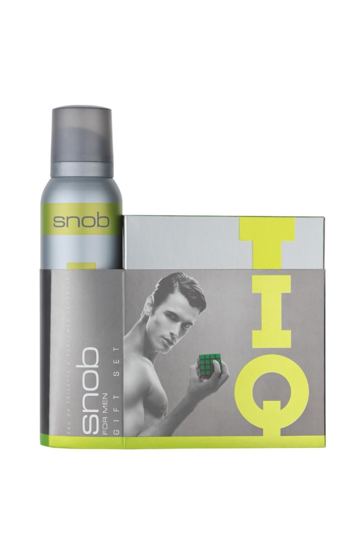 Snob Erkek Iq100 ml Edt Deodorant 150 ml Hediyeli Set