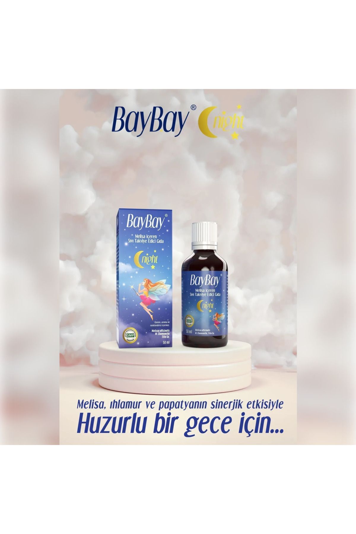 Baybay Night Bitkisel Damla 50 Ml