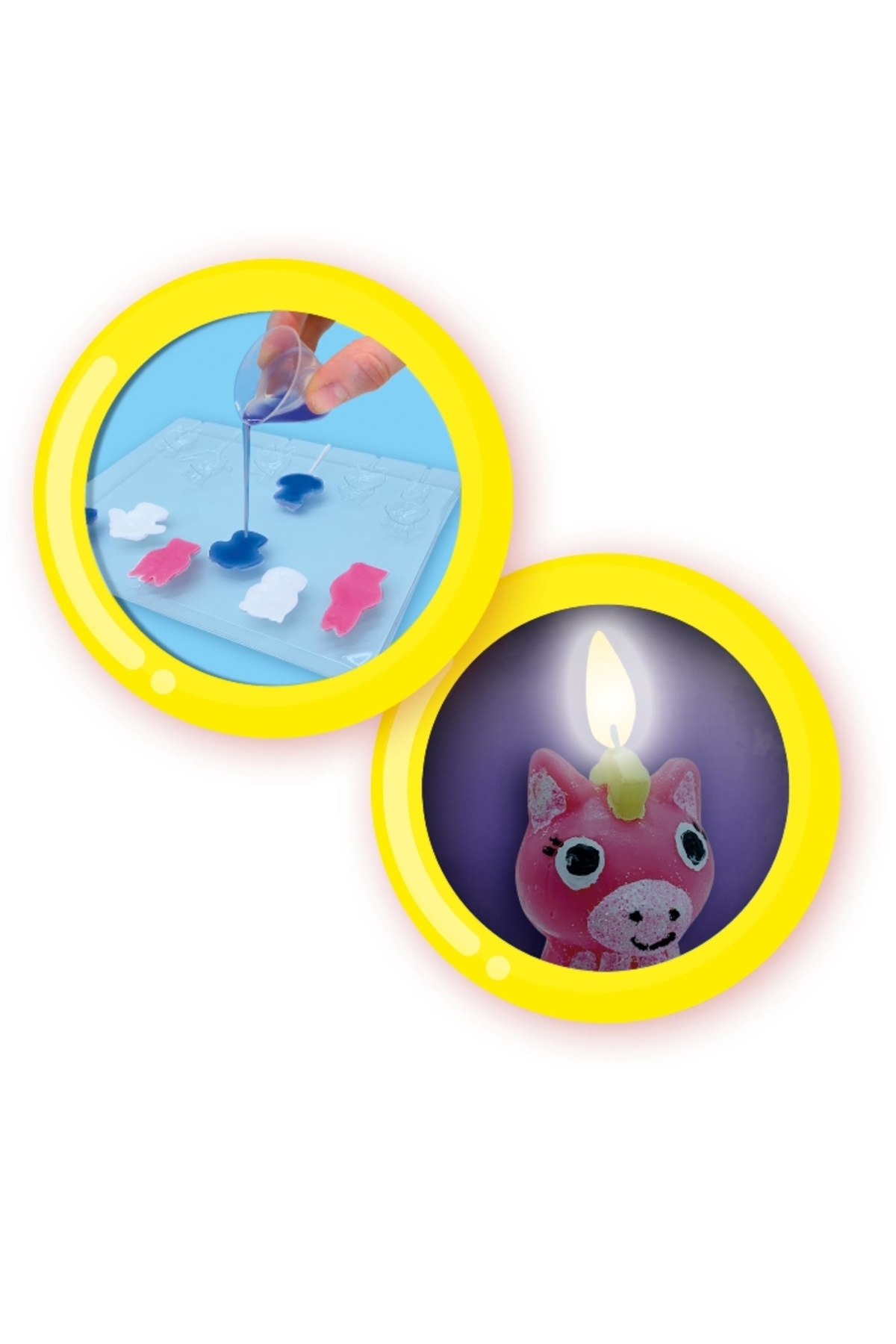 شمعها – مجموعه حیوانات شاد