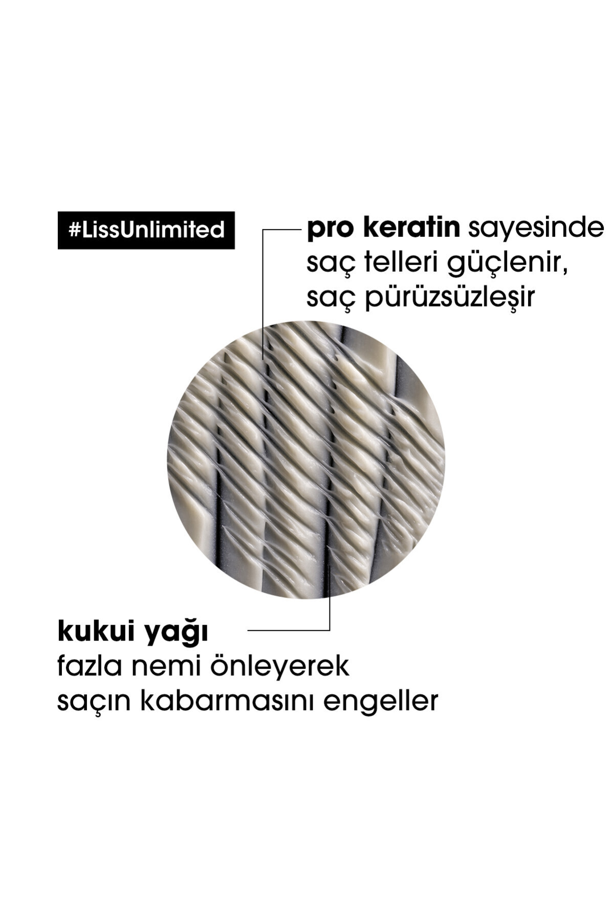 Serie Expert Liss Unlimited Elektriklenme Karşıtı Ve Yoğun Yumuşaklık Veren Ma — LPR000083 — تصویر 5 از 8