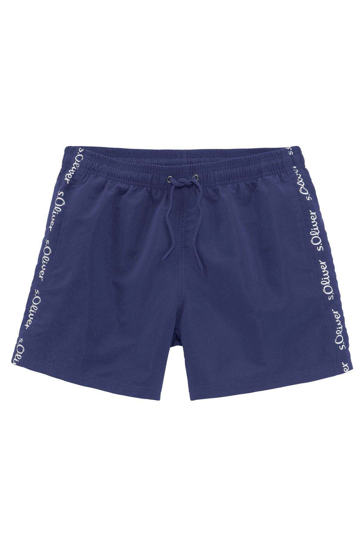 s.Oliver-Badeshorts - Blau - Unifarben 1