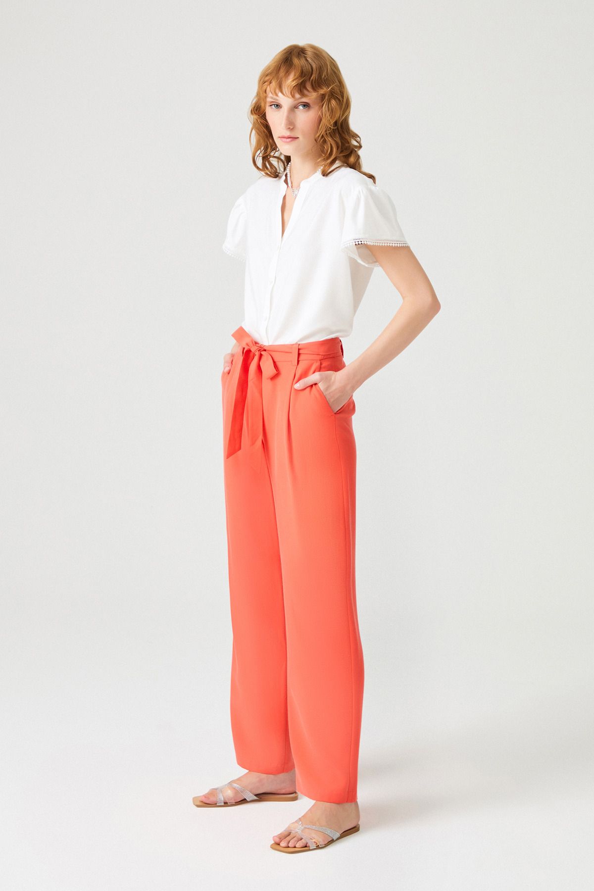 Naramaxx-Pleat Detailed Trousers 3
