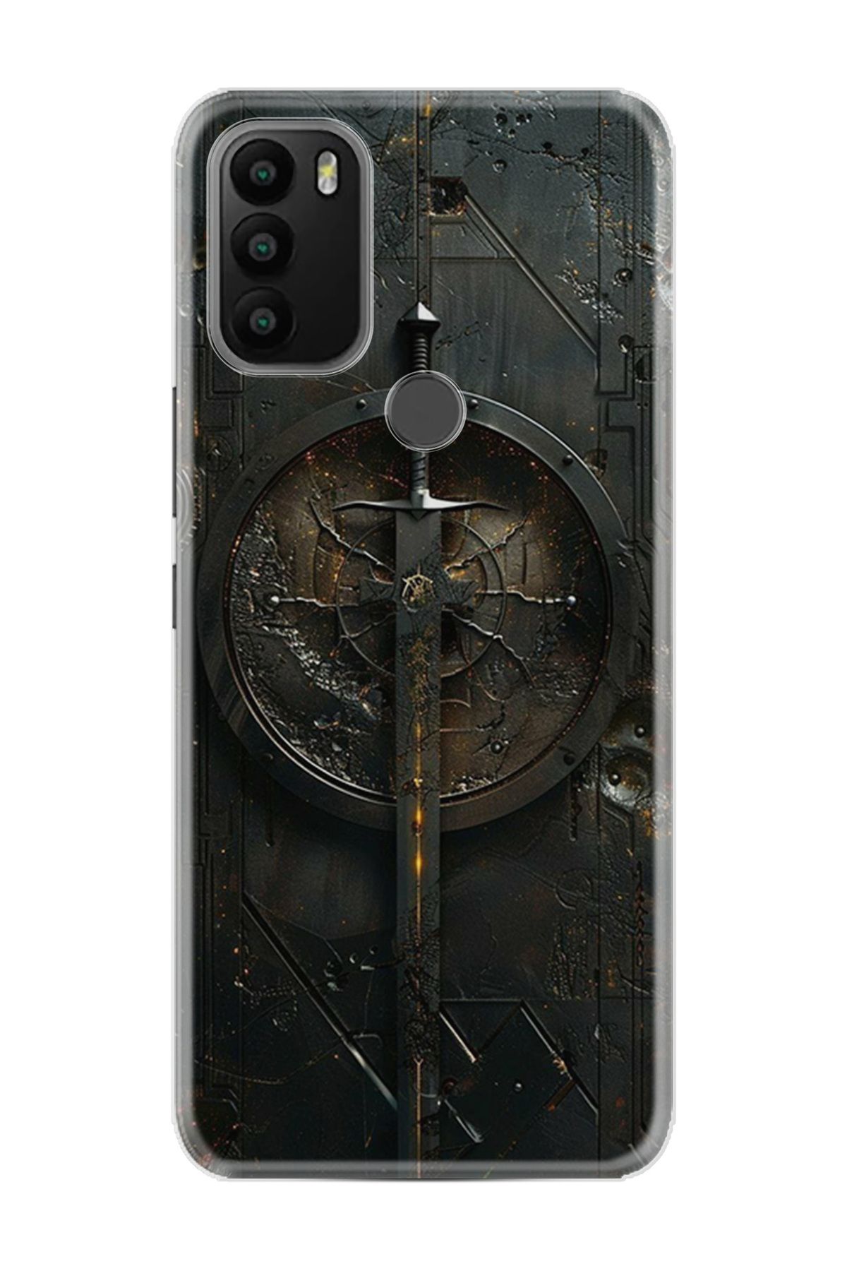 General Mobile GM 21 Plus Kılıf HD Resim Baskılı Sword StKd -051