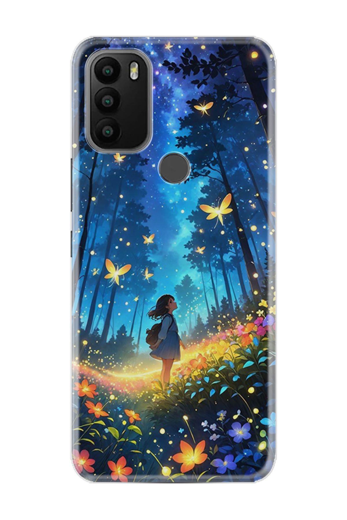 General Mobile GM 21 Plus Kılıf HD Resim Baskılı Anime Butterfly StKd -048