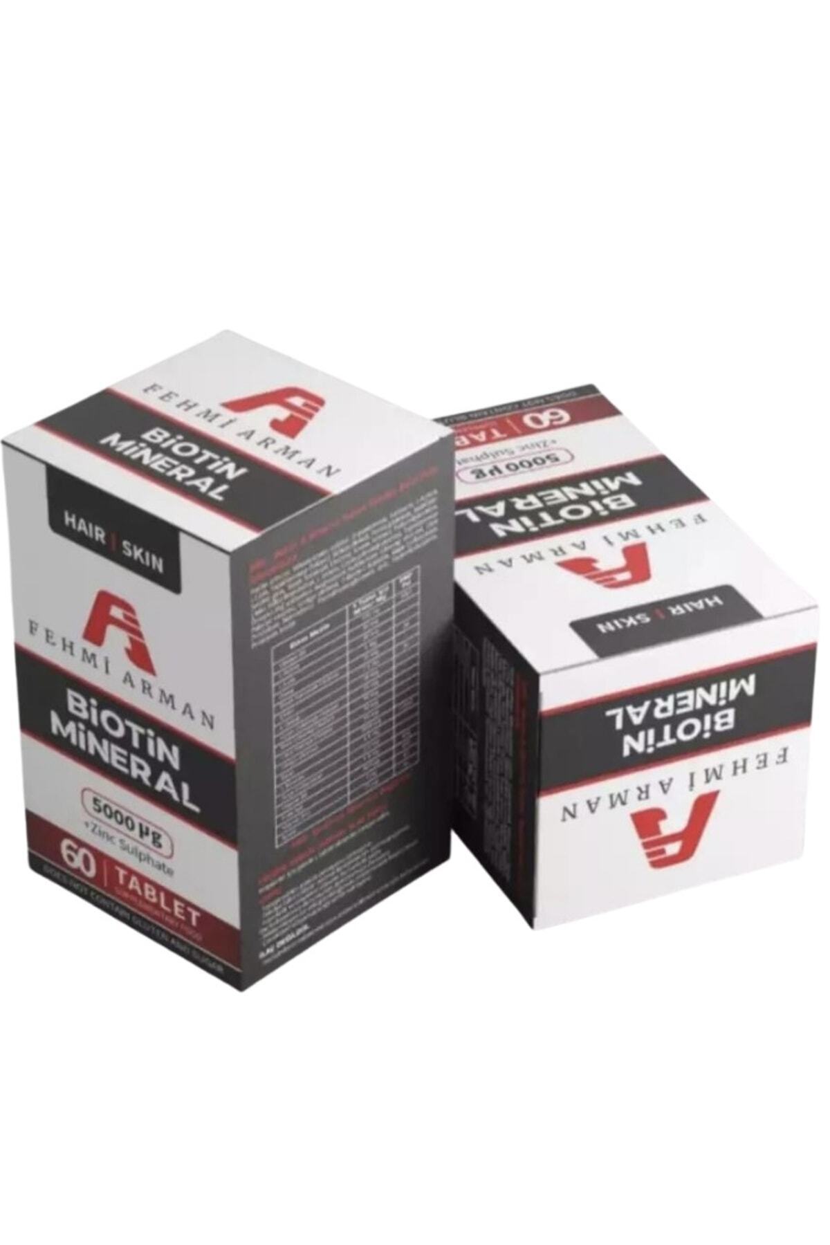 FEHMİ ARMAN 5000 Mg Biotin & Mineral 60 Tablet Takviye Edici Gıda