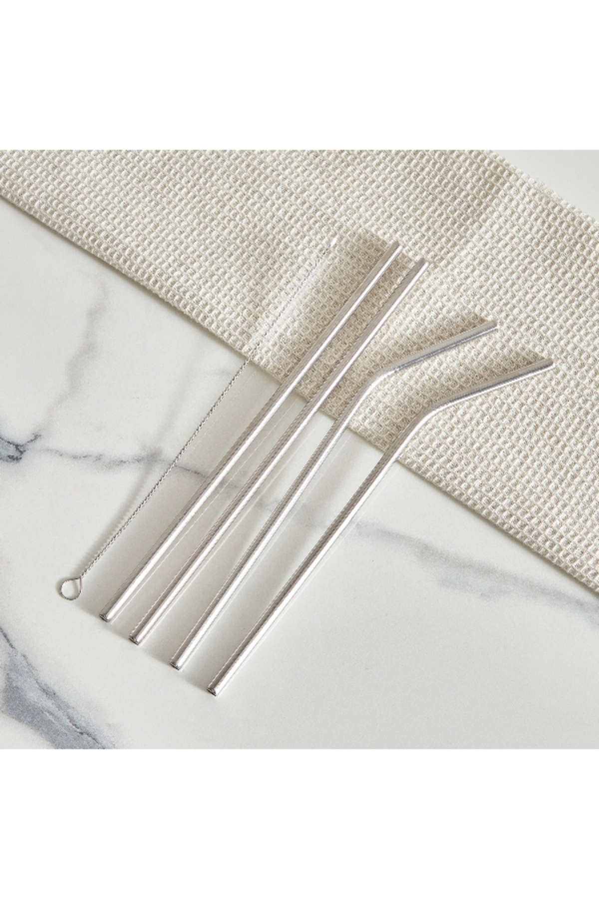 Home Box Barwell Stainless Steel Straw with Nylon Brush