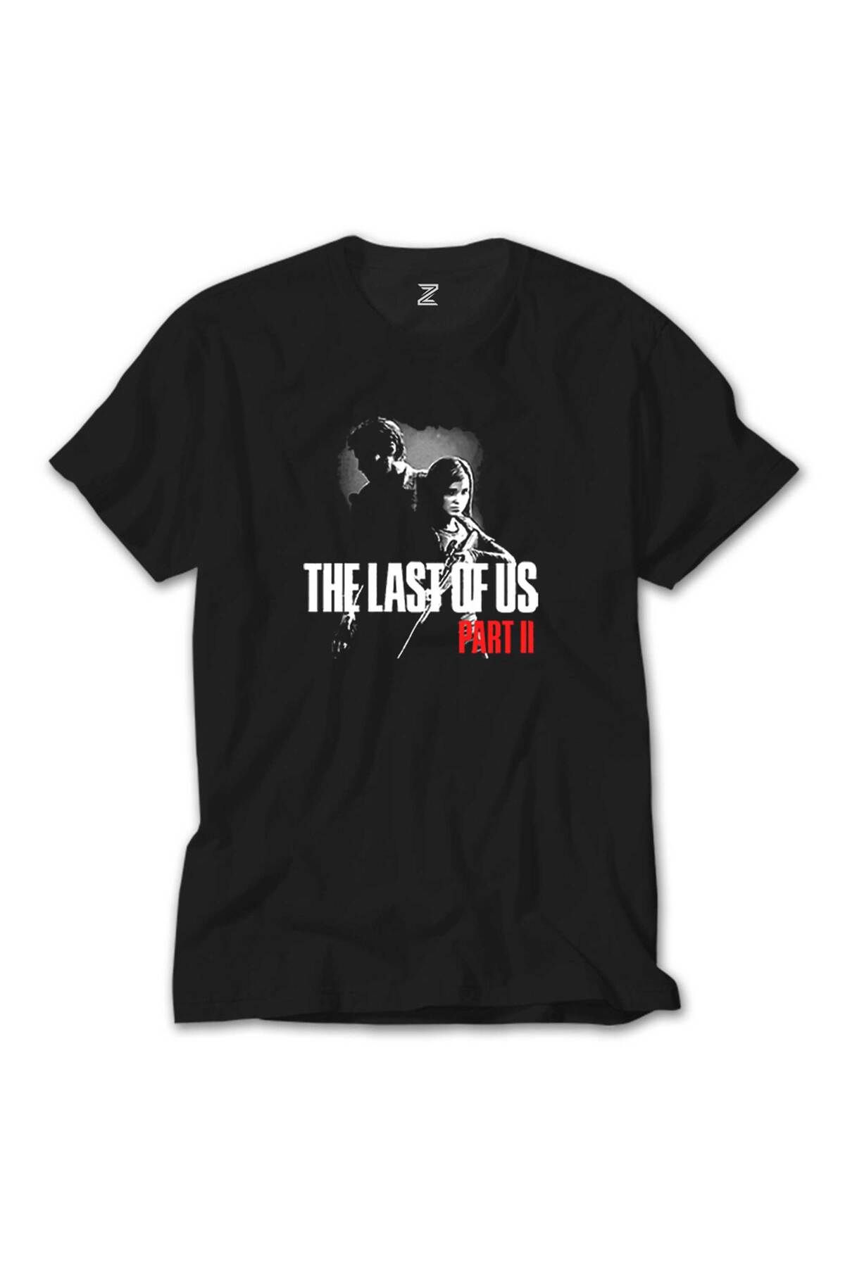 WAKHA The Last Of Us 2 Ellie Joel Siyah Tişört