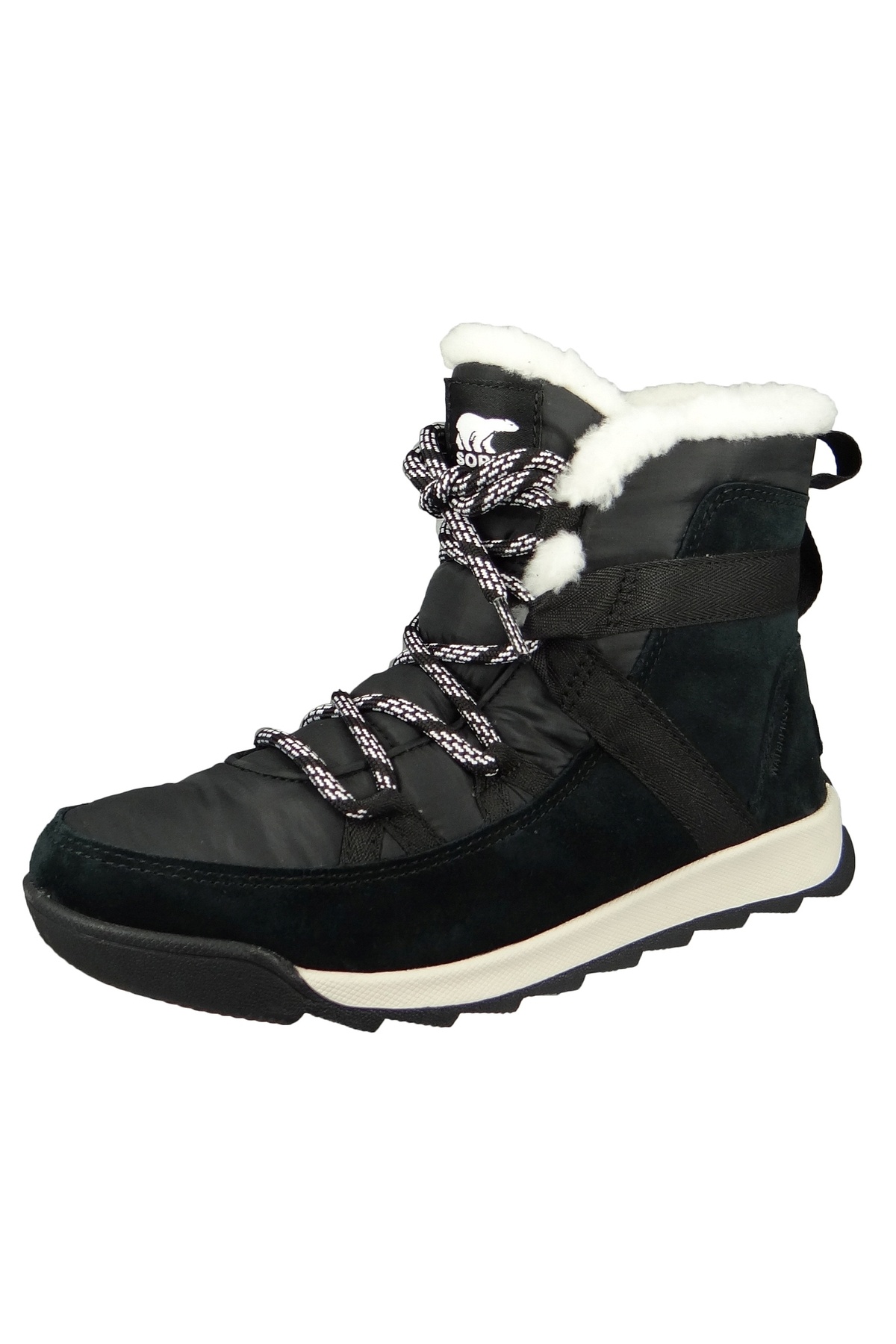 Sorel-Damen Sportliche Stiefelette Winterschuhe Whitney II Flurry 1919891 Schwarz 010 Siyah 1