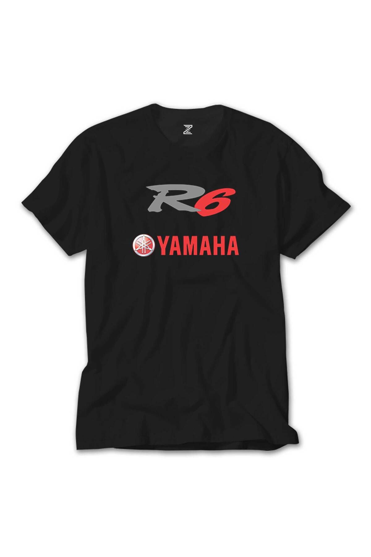 WAKHA Yamaha R6 Red Siyah Tişört