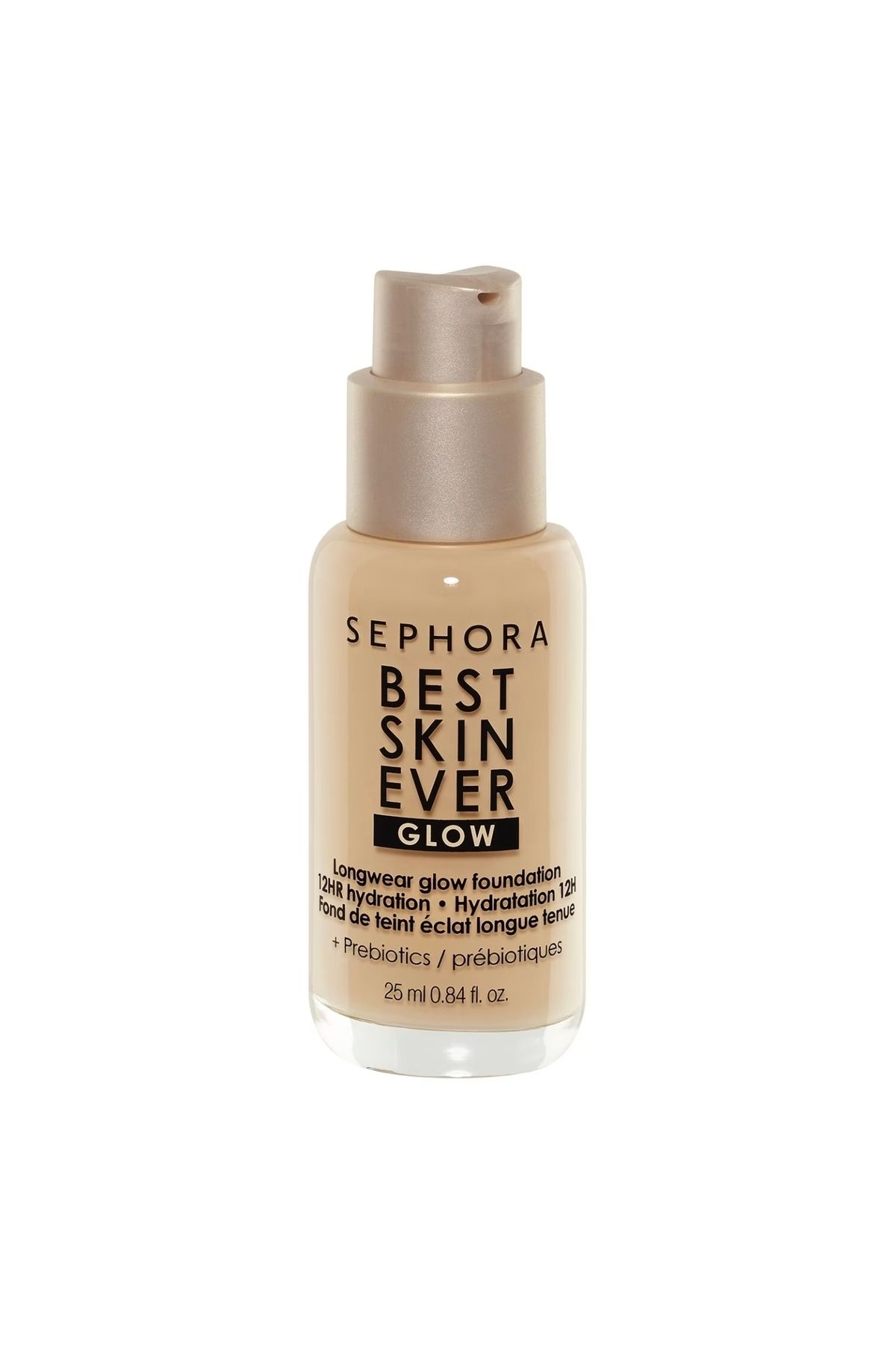 SEPHORA Best Skin Ever Glow - فونداسیون 25 میلی لیتری طبیعی، درخشان - برای انواع پوست