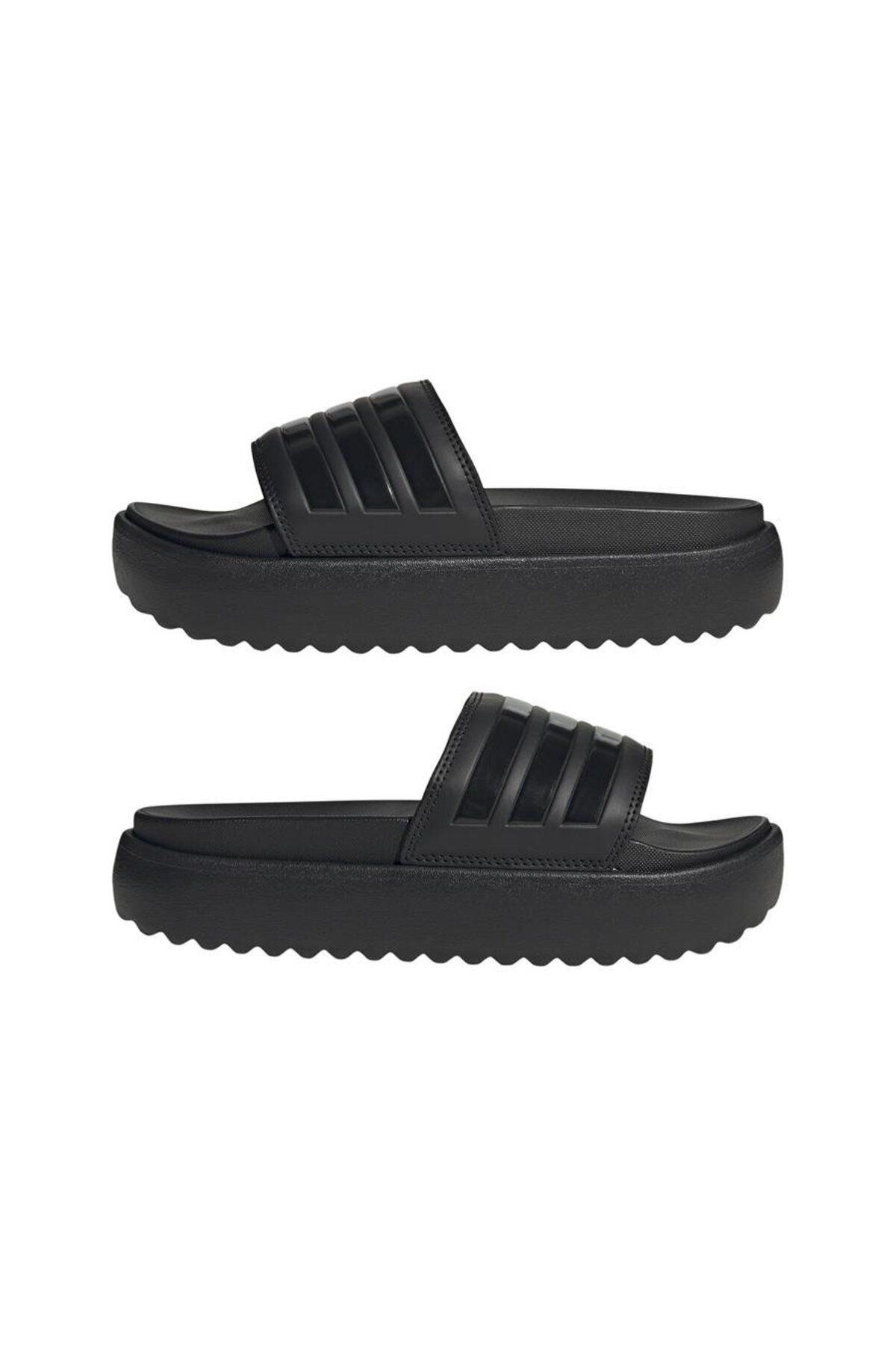 adidas Siyah Kadın Terlik Hq6179-adilette Platform