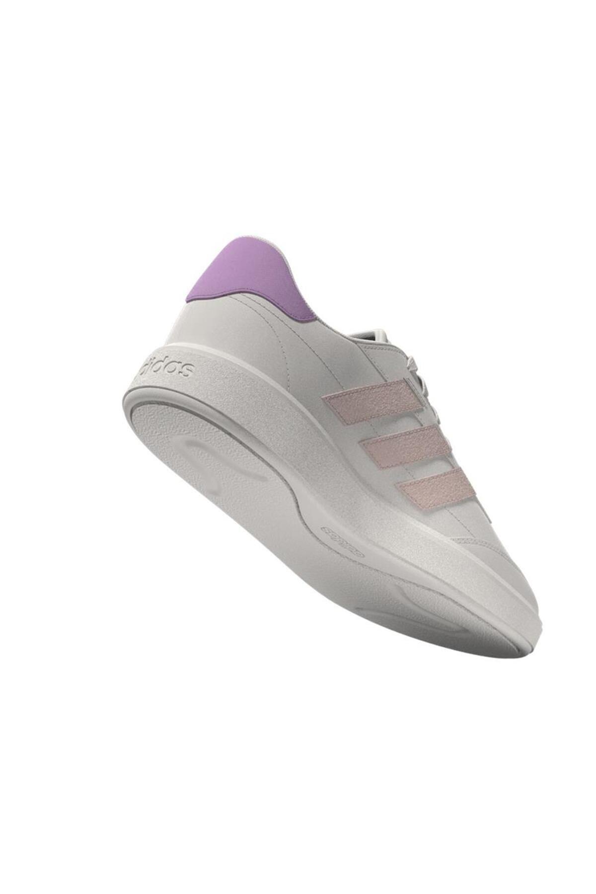 اسنیکر سفید زنانه کفش های ورزشی CourtBlock IF6508 adidas