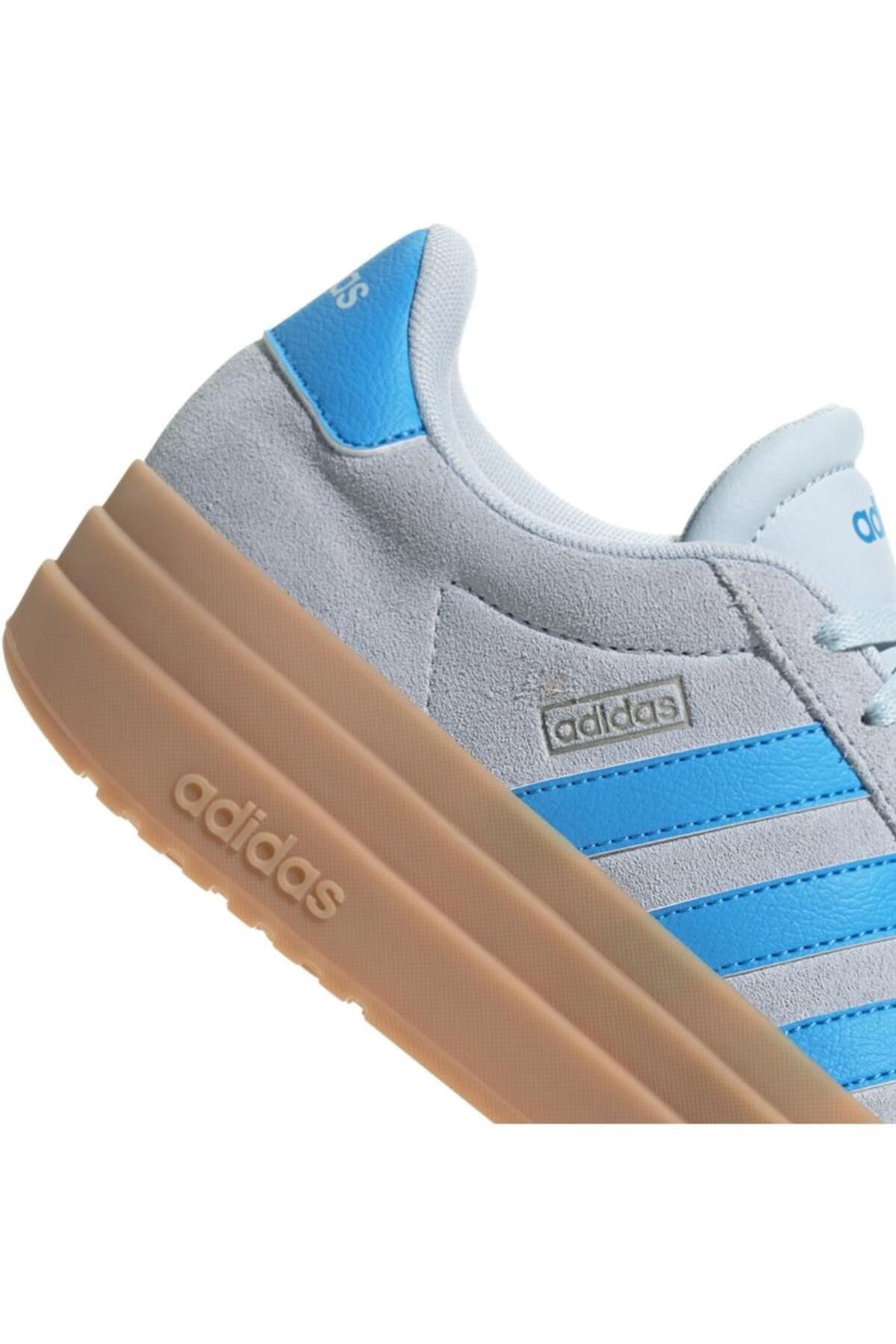 اسنیکر آبی زنانه کفش جسورانه دادگاه VL اورجینال adidas