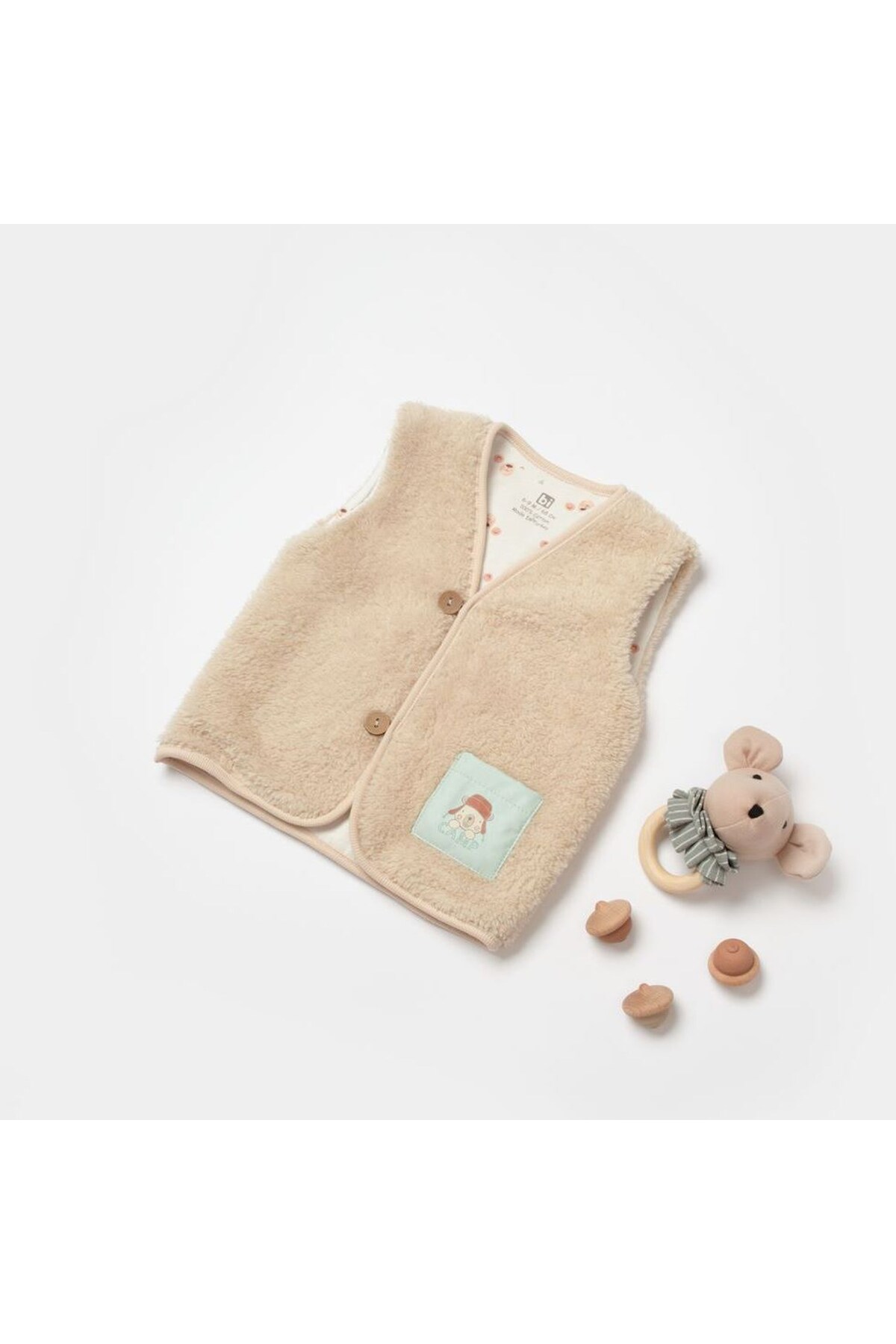 Bibaby Happy Bebek Yeleği 61507 fotoğrafı 4 (önizleme)