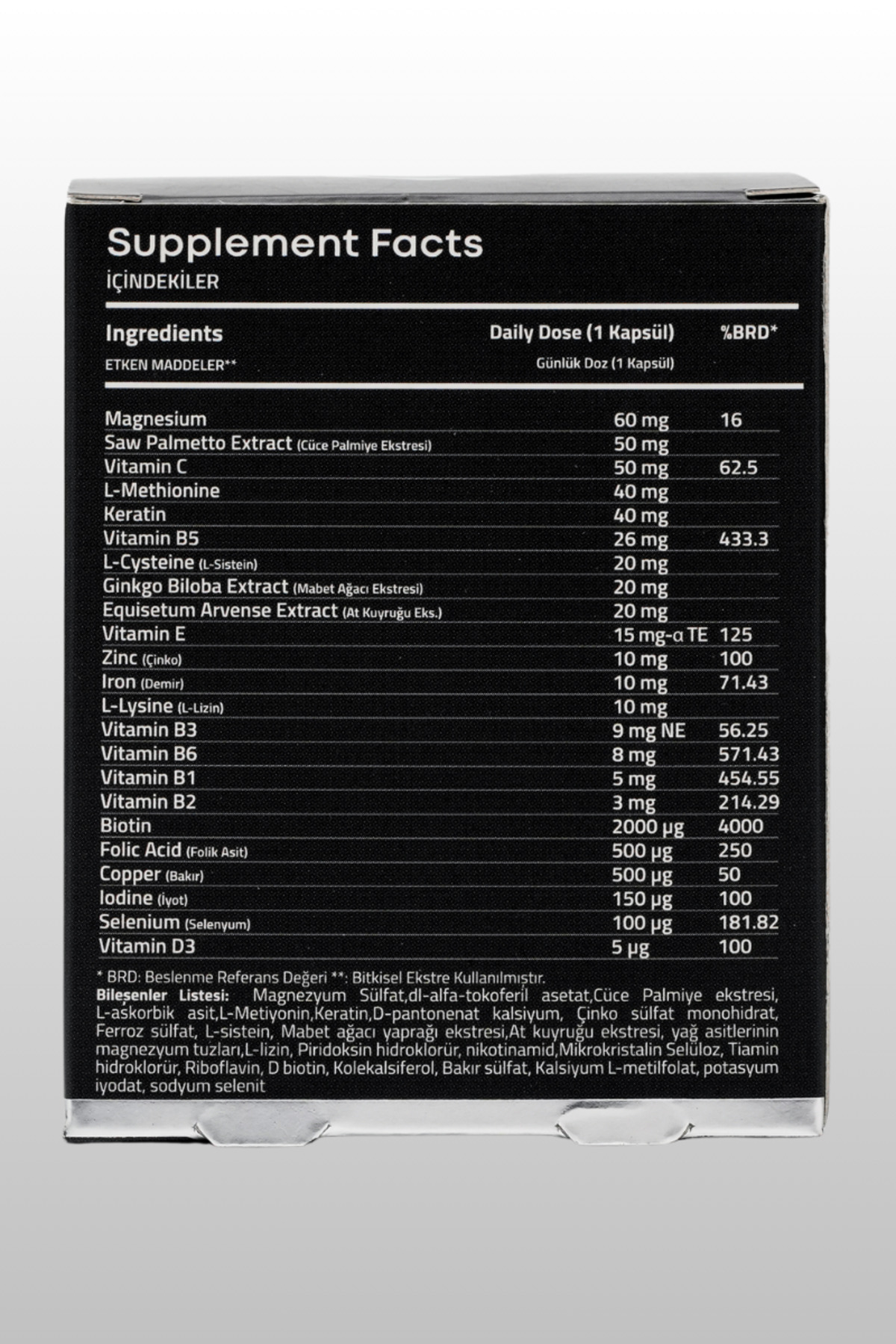 Pharmablack Sa D k lmelerine Kar Sa Vitamini Biotin Keratin Vitamin pharmablack-sa-d-k-lmelerine-kar-sa-vitamini-biotin-keratin-vitamin