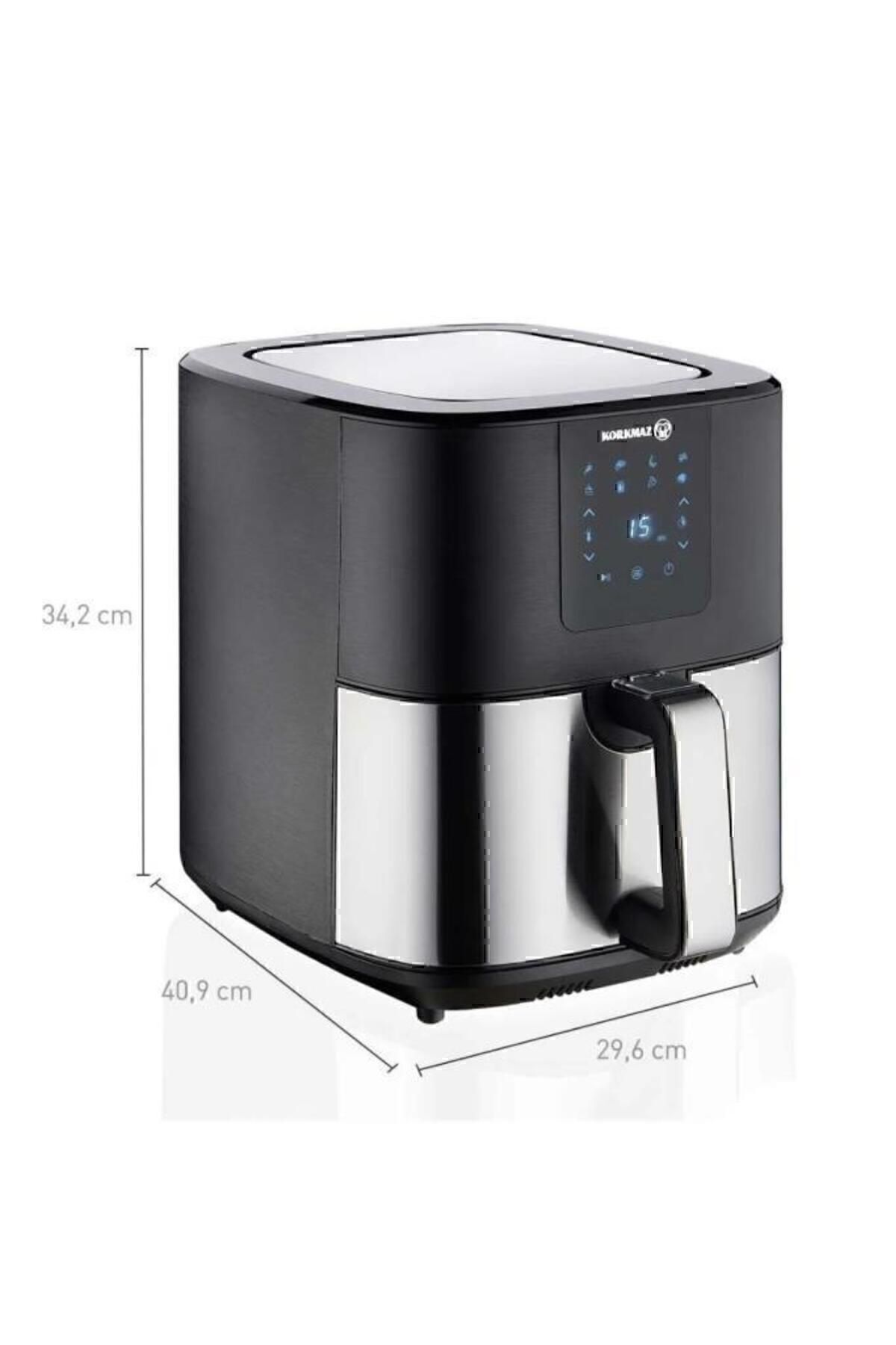 KORKMAZ Air Max Airfryer 6.5 Litre A888-2