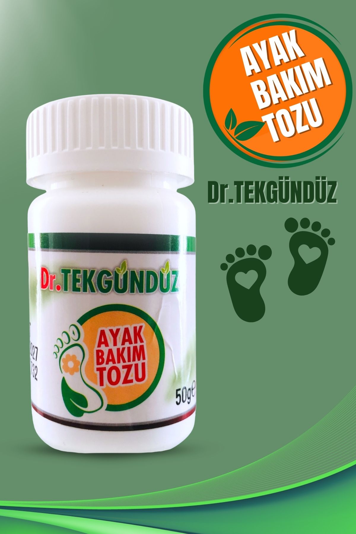 DR.TEKGÜNDÜZ Ayak Bakım Tozu