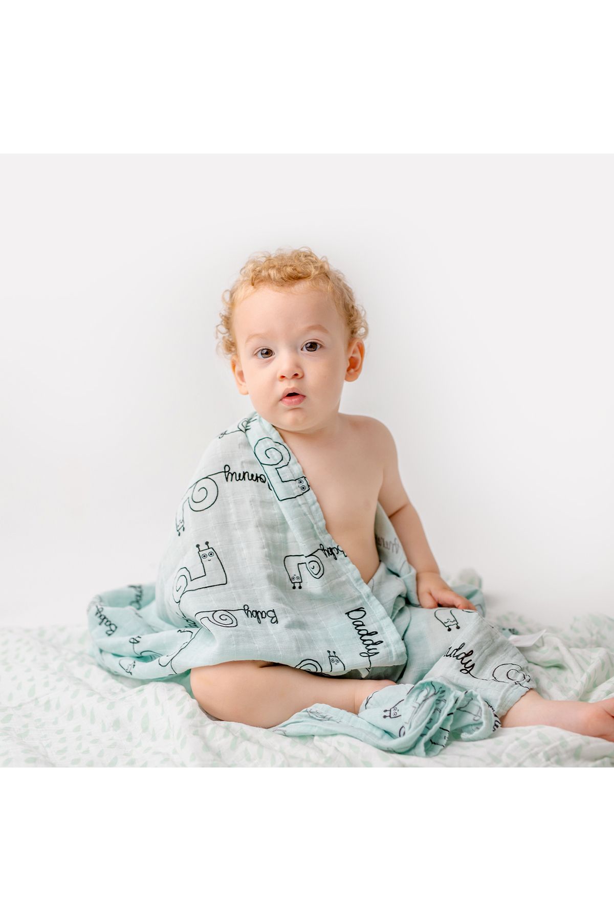 Milk & Moo-Milk&Moo Sangaloz Musselin Wickeldecke 2er-Set 4