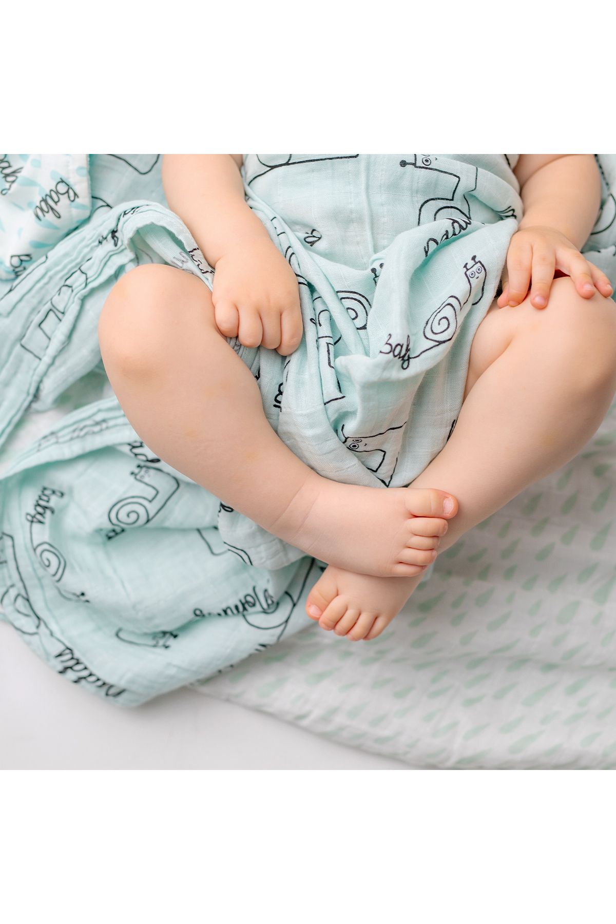 Milk & Moo-Milk&Moo Sangaloz Musselin Wickeldecke 2er-Set 5