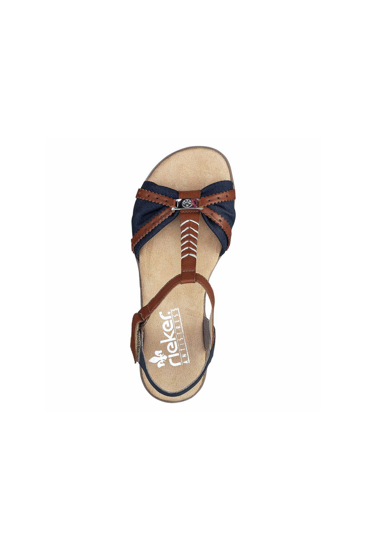 Rieker-Sandalen Für Damen In Blau 3