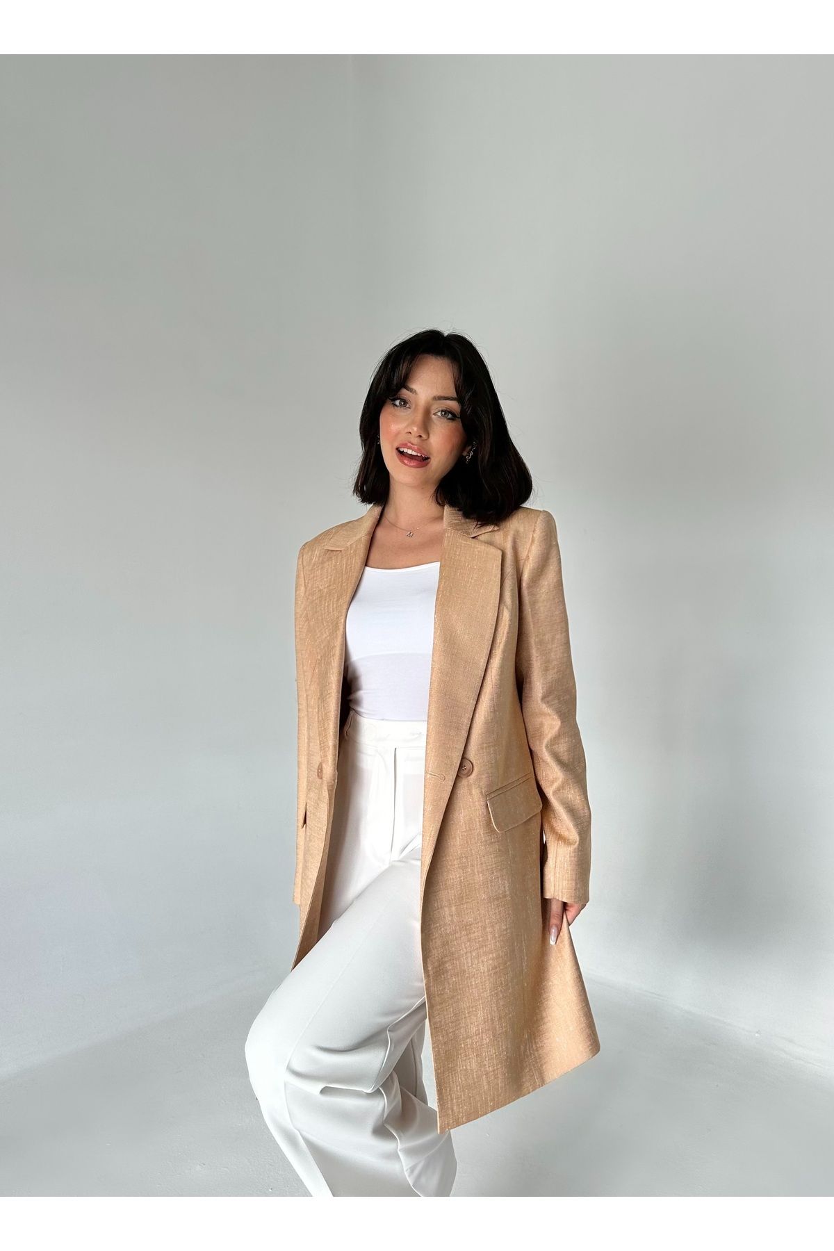 VUNTAL-Casual Long Blazer Jacket - Limited Edition 5