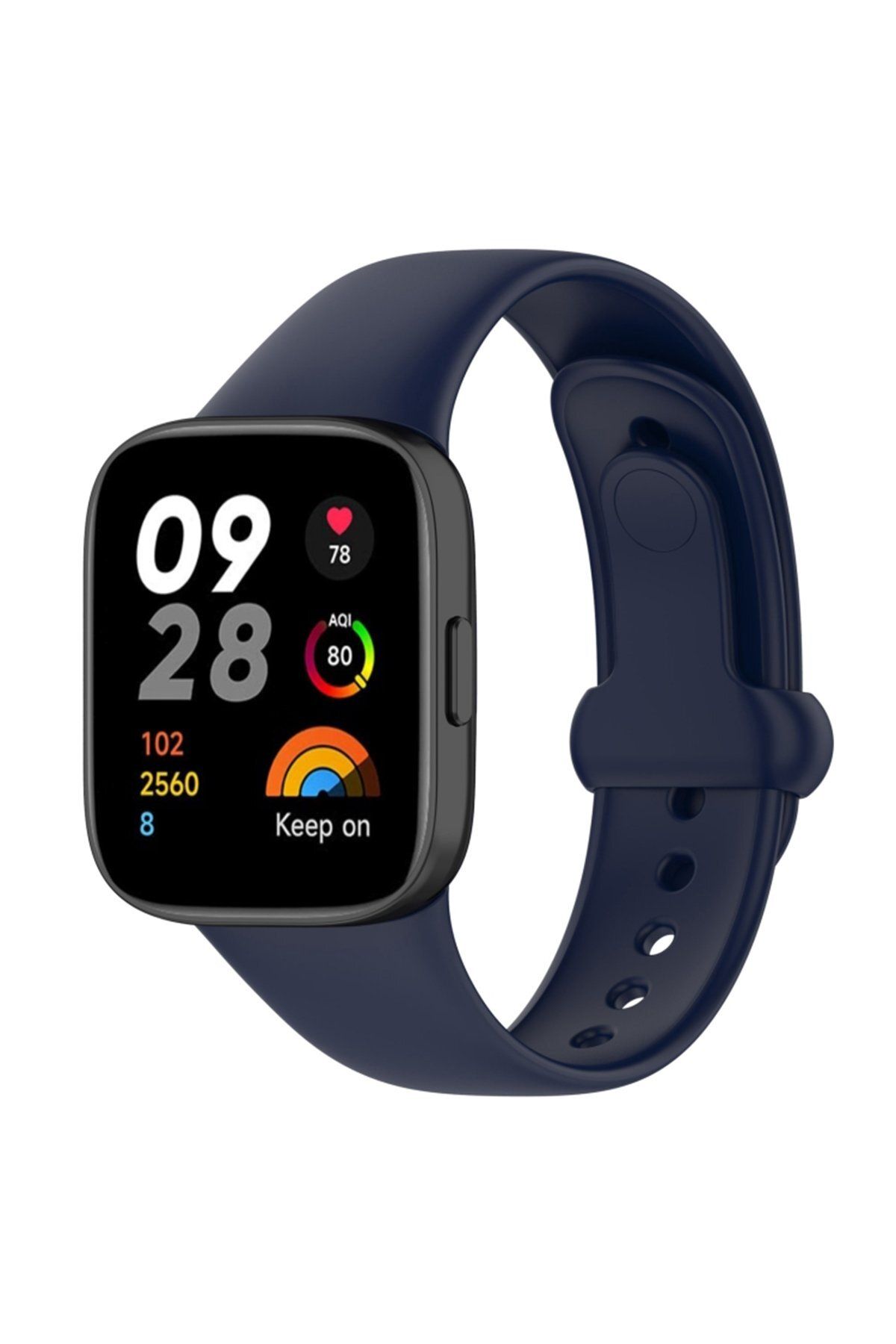 NewFace Xiaomi Redmi Watch 3 Origin Silikon Kordon - Lacivert MRAYD