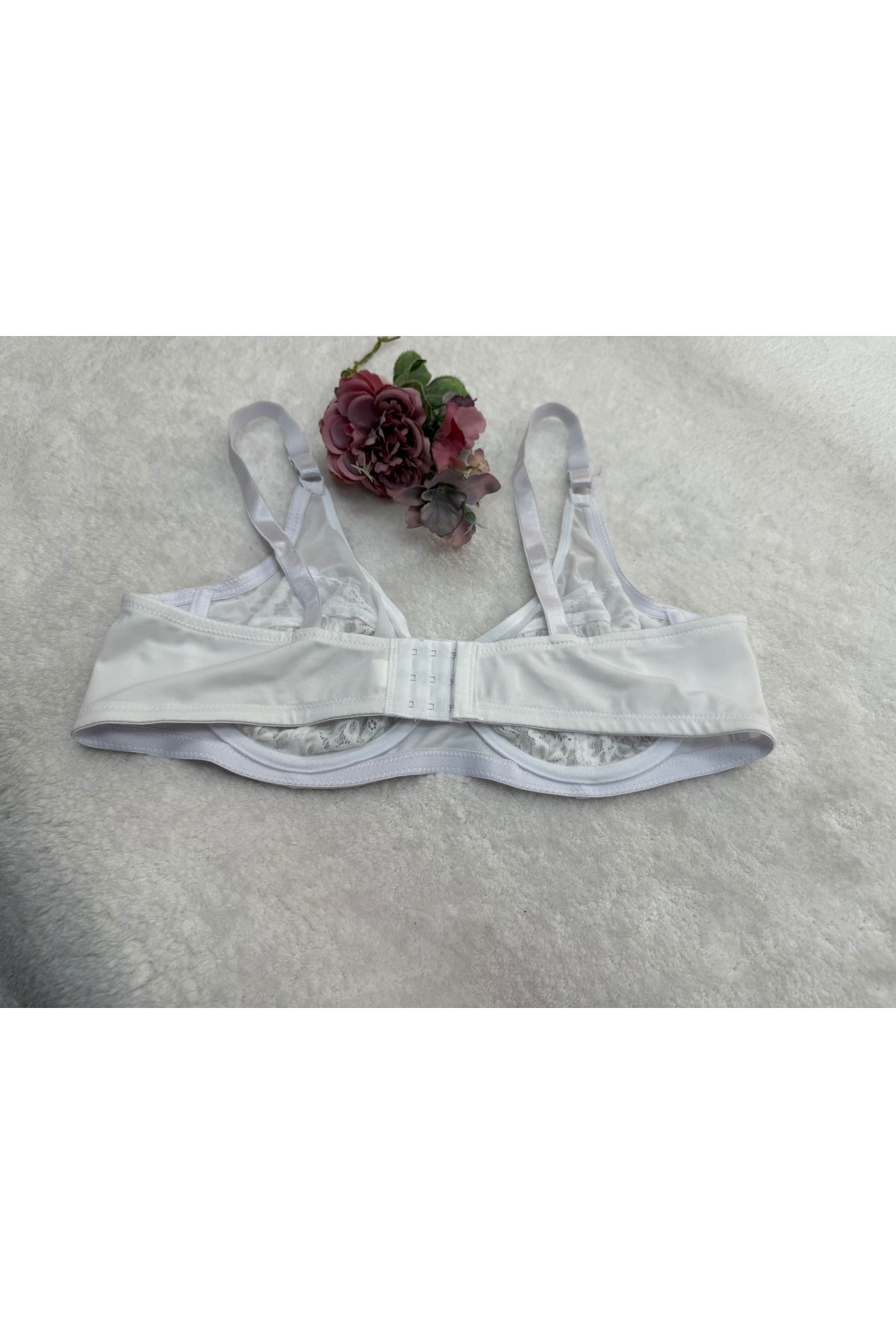 She Shine-Sutien de mărime mare, fără umplutură, fără cupă, cu sârmă/sârmă, cu dantelă-281 4