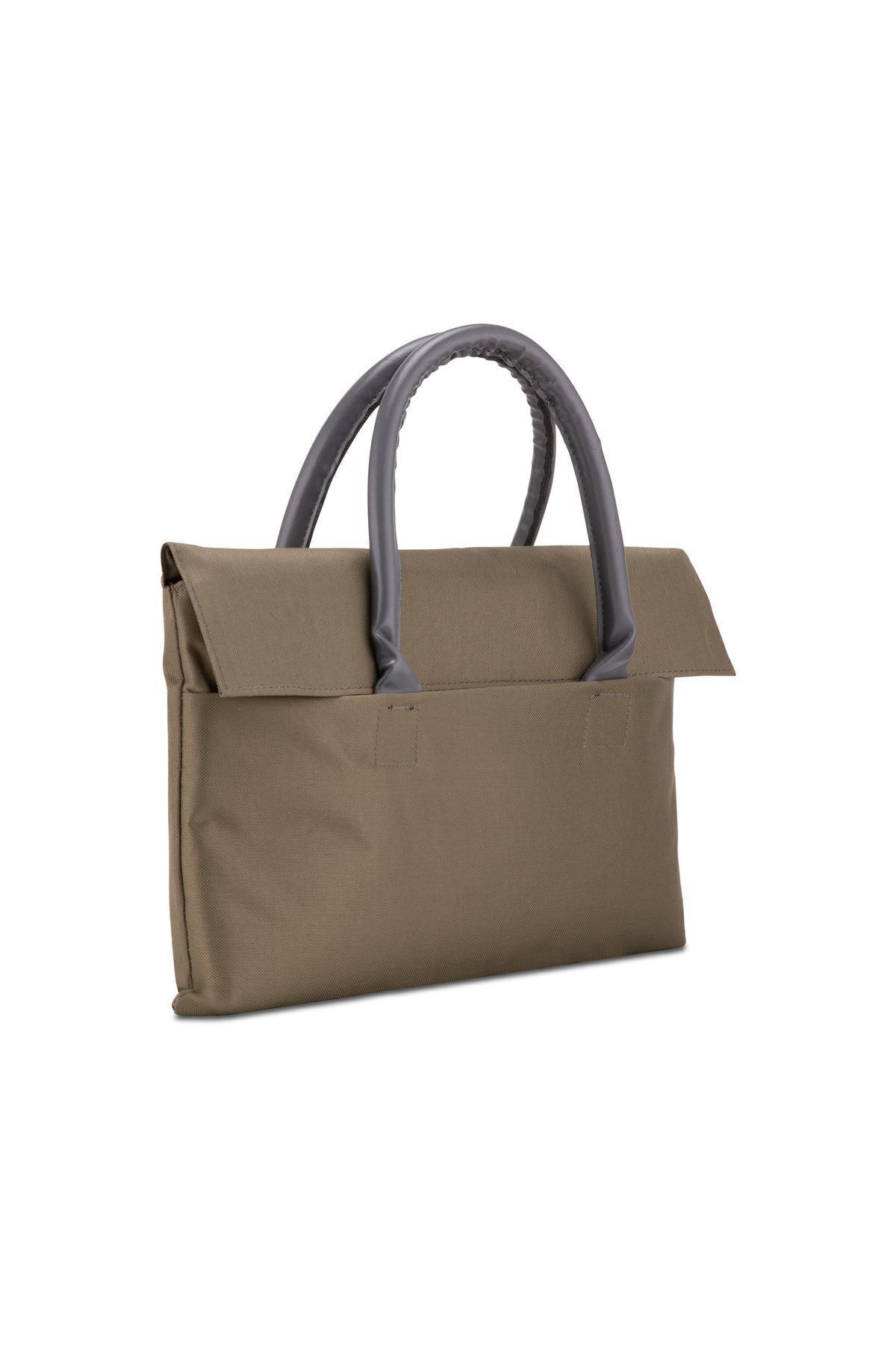 Classone-MacBook Air and Laptop Tote Bag with Green Waterproof Fabric 4