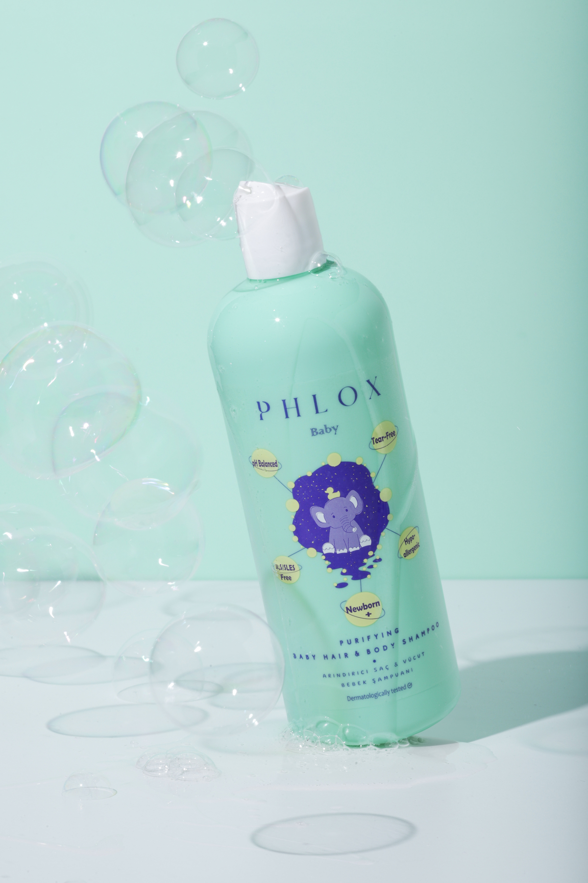 PHLOX Bebek & Çocuk Saç/Vücut Şampuanı 400 ml fotoğrafı 2 (önizleme)