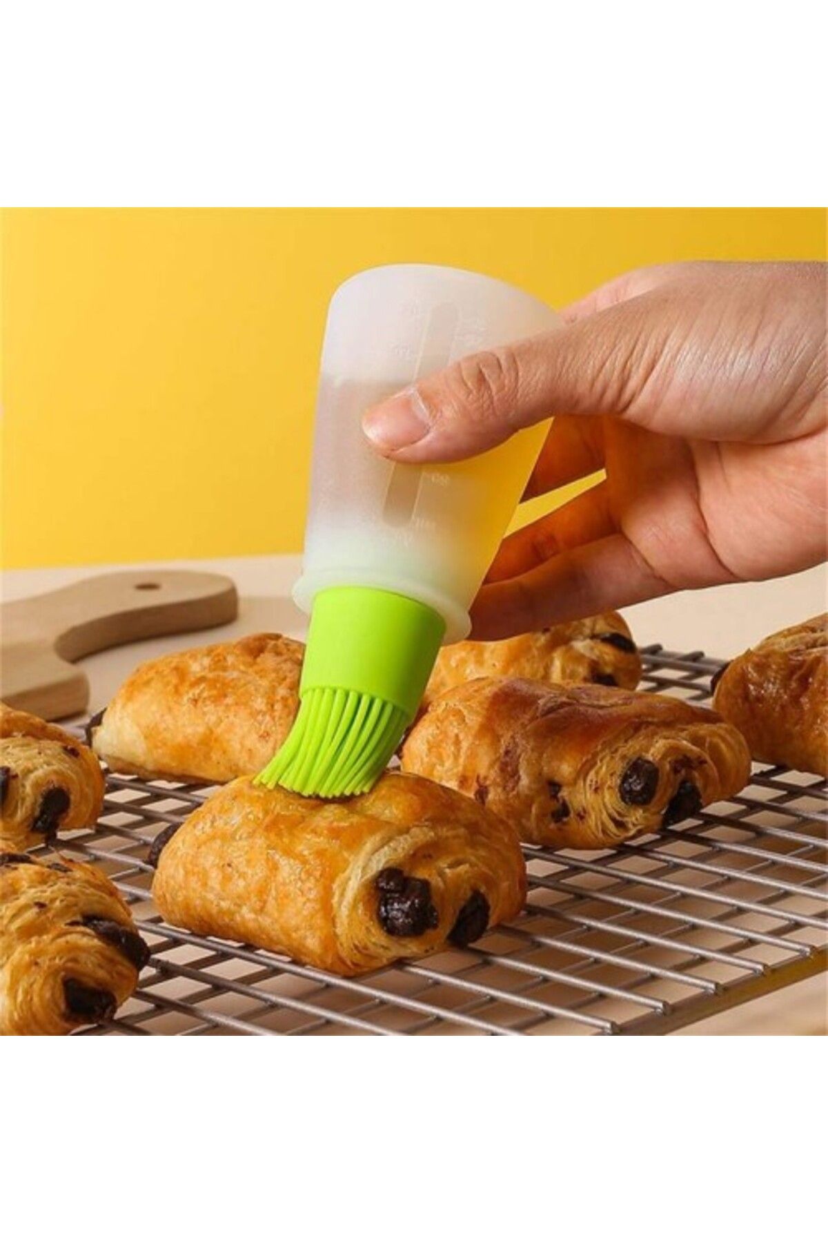 SAVA HOME COLLECTİON Ucu Fırçalı Yağdanlık