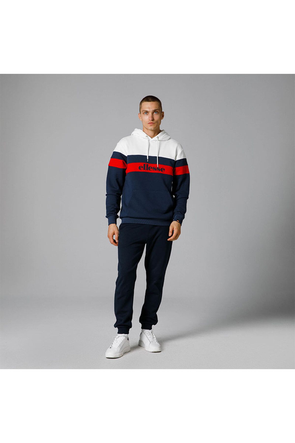 سویشرت مردانه آبی سرمه ای Ellesse Em272-nv