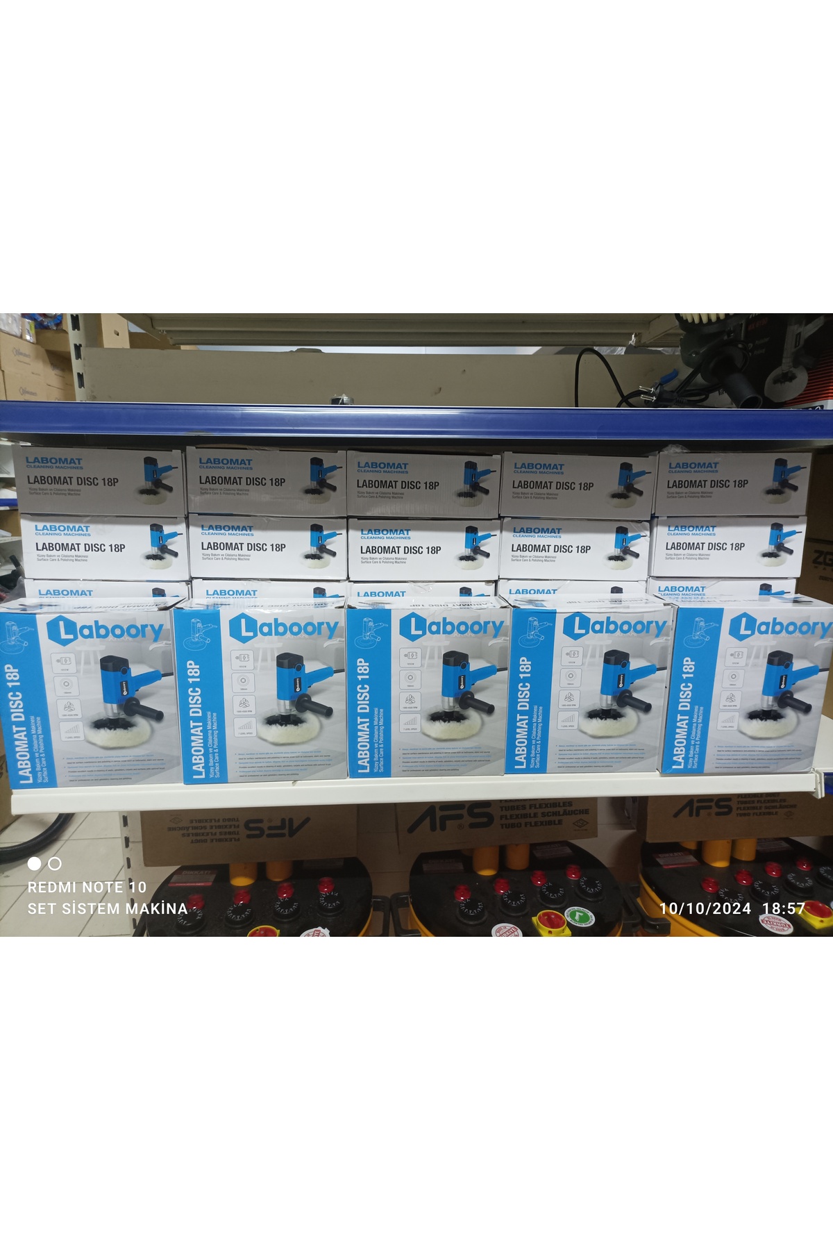 Laboory  Disc 18P Dik Polisaj ve Fırçalama Makinesi