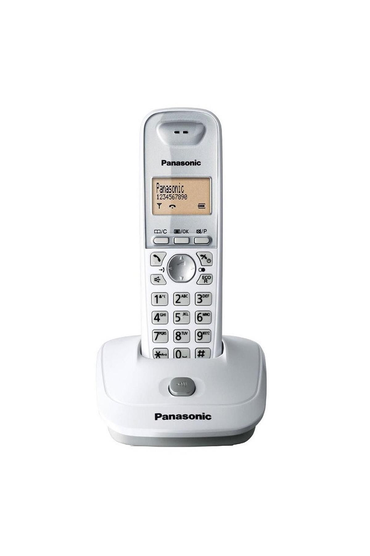 Go İthalat PANASONIC KX-TG2511 DECT TELSİZ TELEFON BEYAZ (4809)