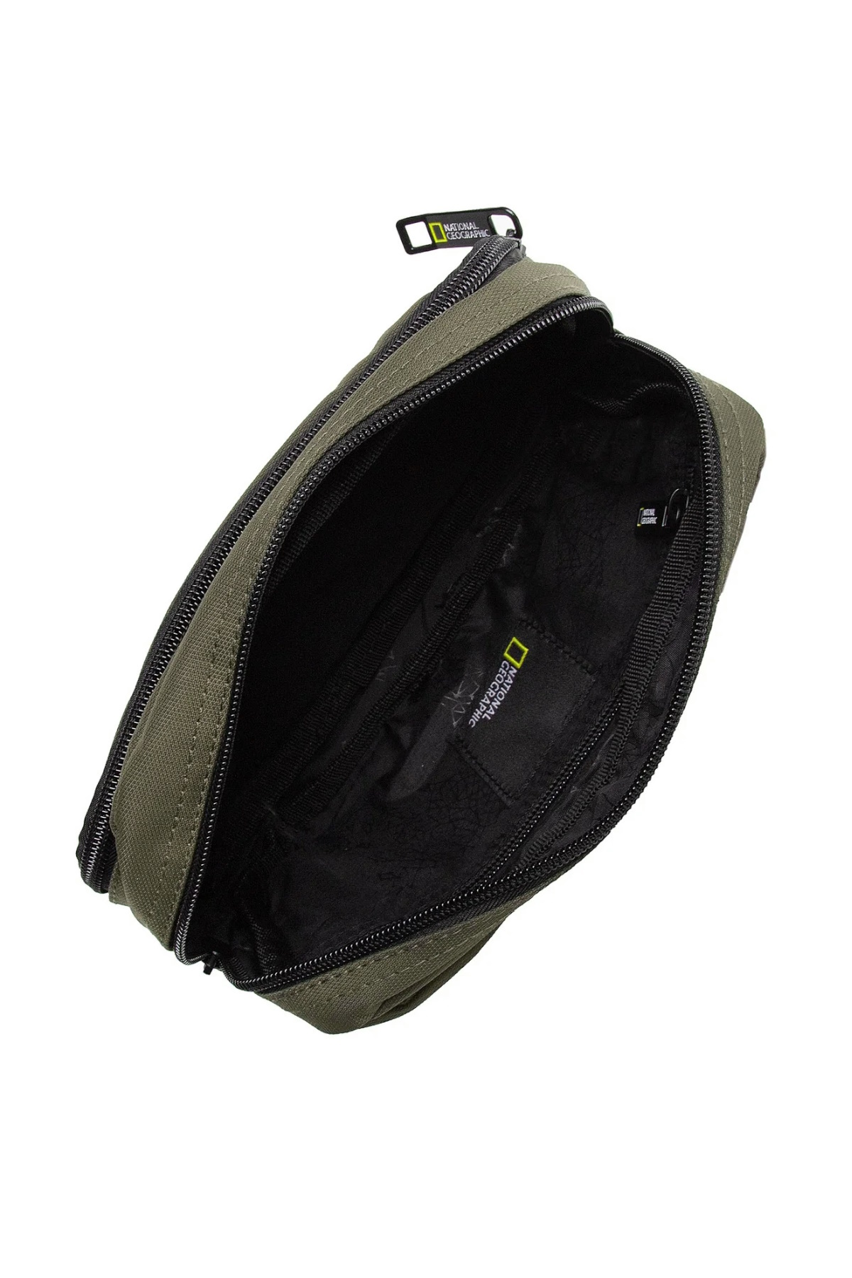 NATIONAL GEOGRAPHIC Çok Gözlü Unisex Bel Çantası Haki N00718.11 görsel 5