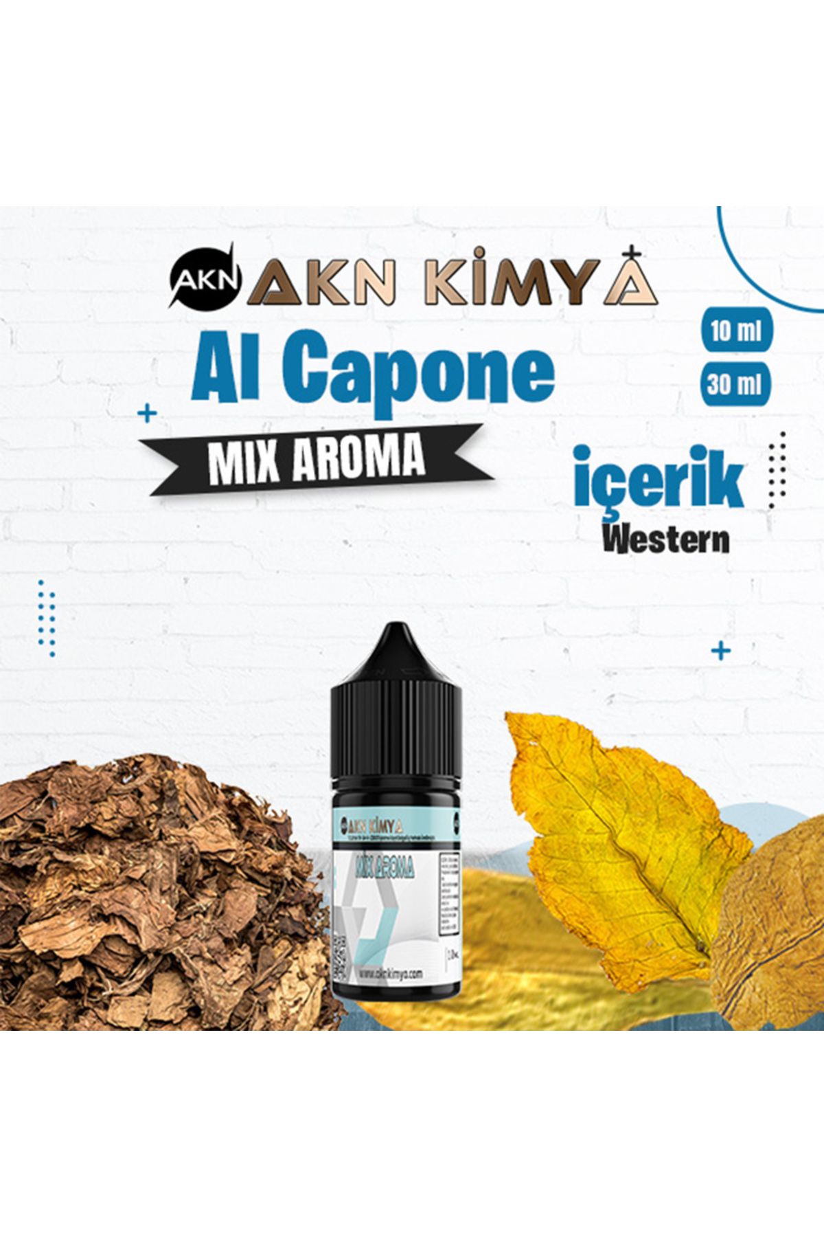 akn kimya Capone Mix Aroma Gıda Aroması 10 ml