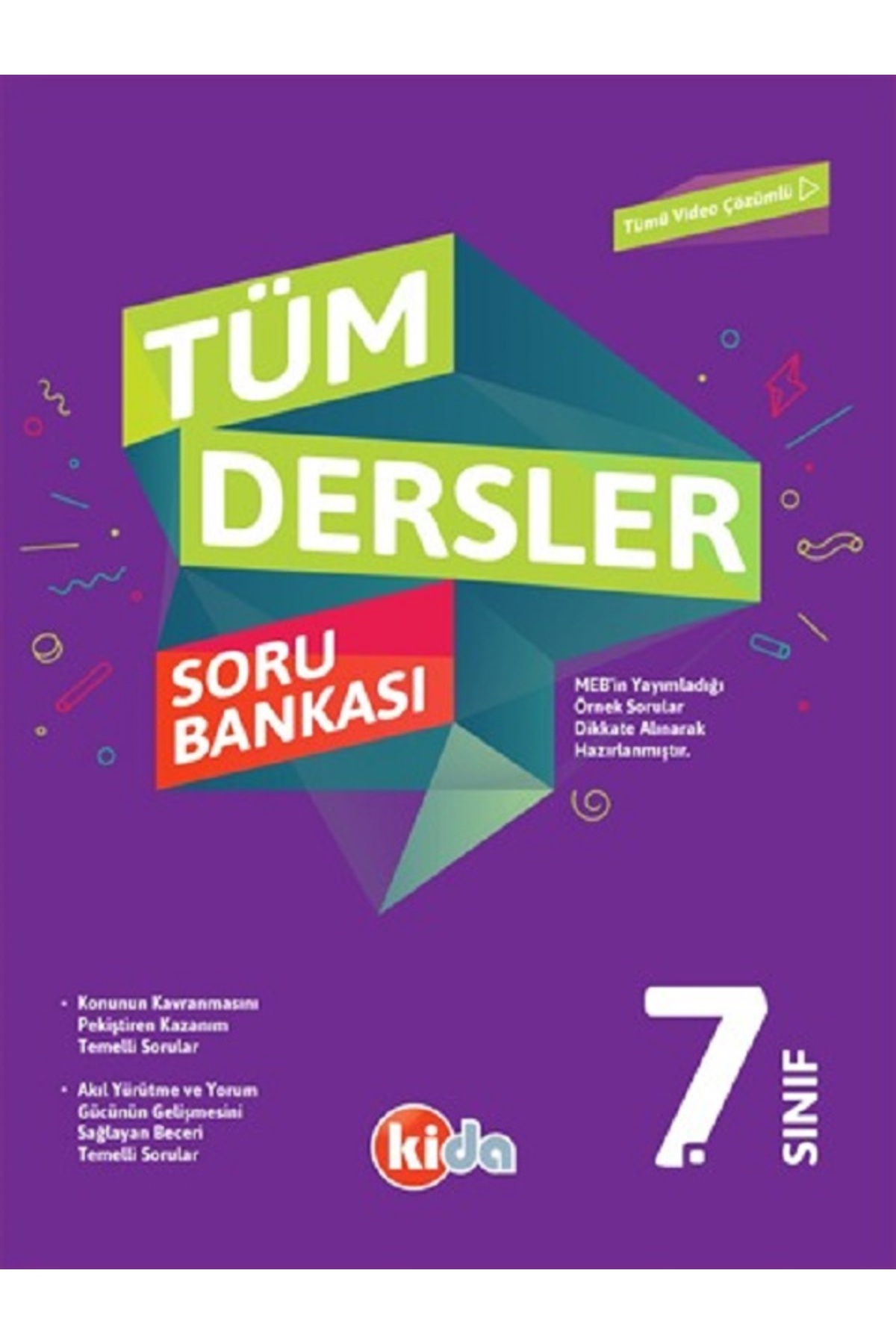 Kida Yayıncılık Kida 7.Sınıf Tüm Dersler Soru Bankası