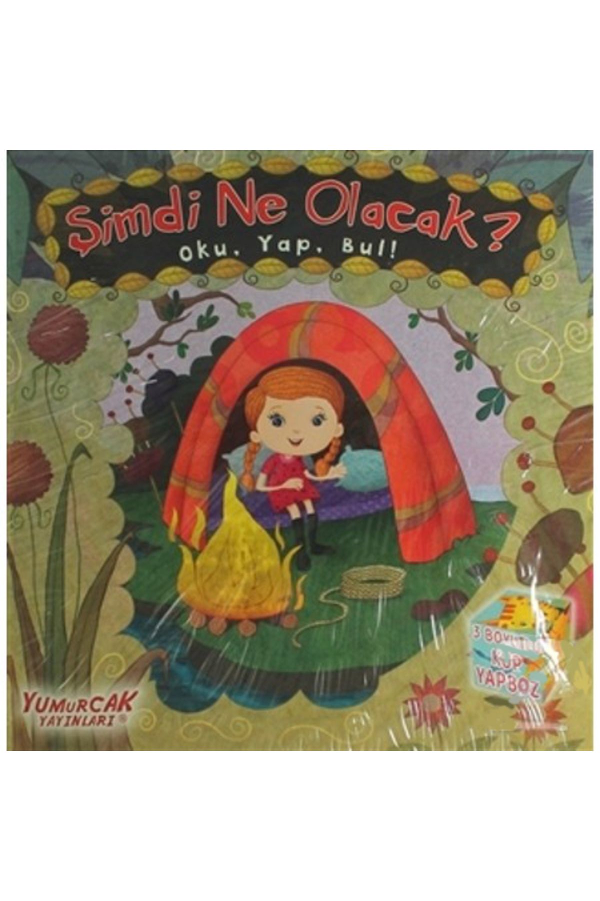 Yumurcak Yayınları Şimdi Ne Olacak? Oku, Yap, Bul! Küp Yapbozlu