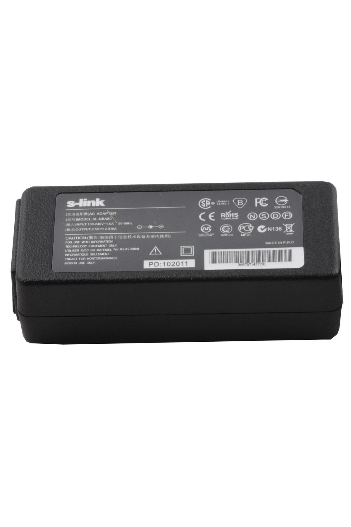 Vobotek Teknoloji S-link SL-NBA80 22w 9.5V 2.315A 4.8-1.7 Notebook Adaptörü