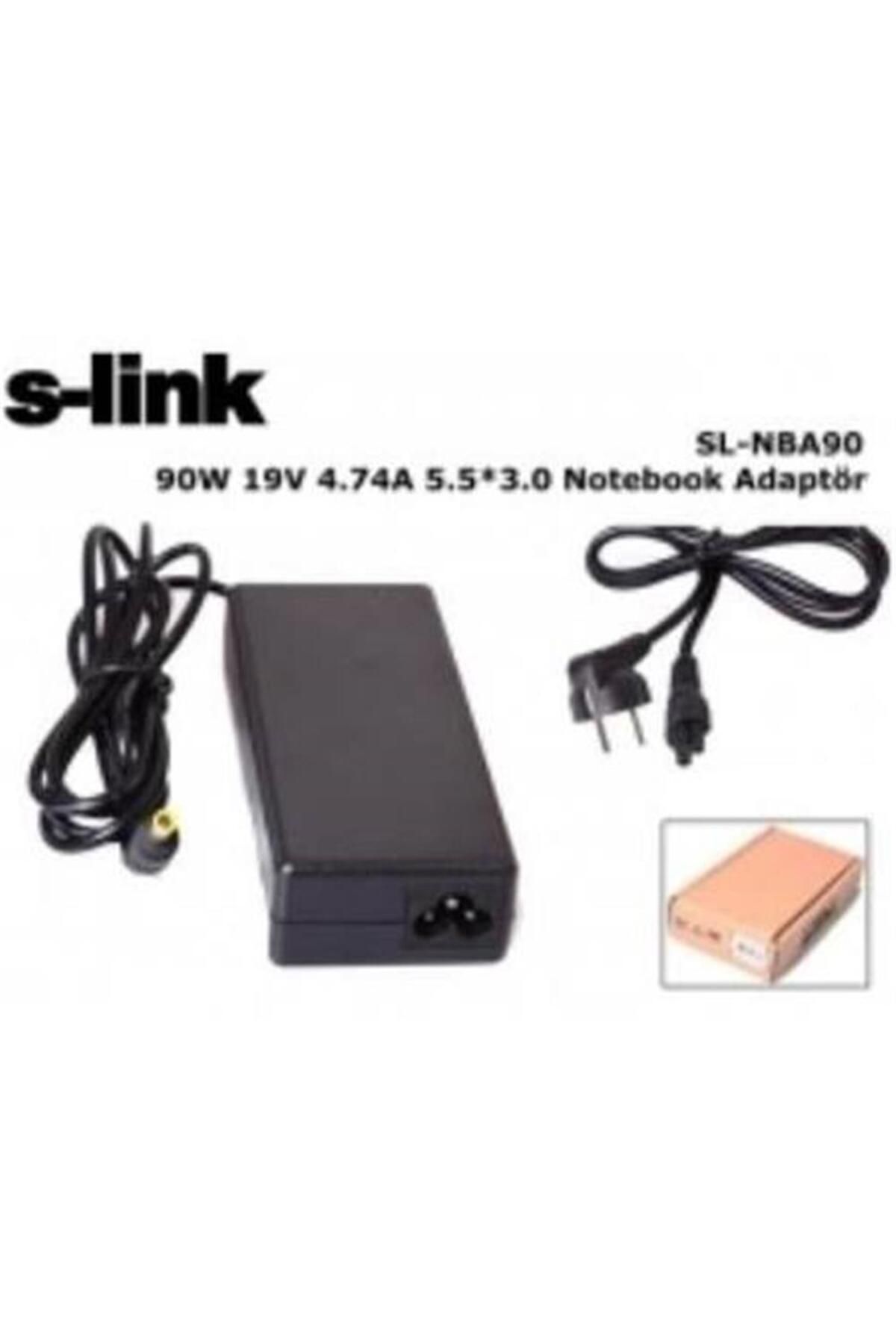 Vobotek Teknoloji S-link SL-NBA90 90W 19V 4.74A 5.5-3.0 Samsung Notebook Bataryası