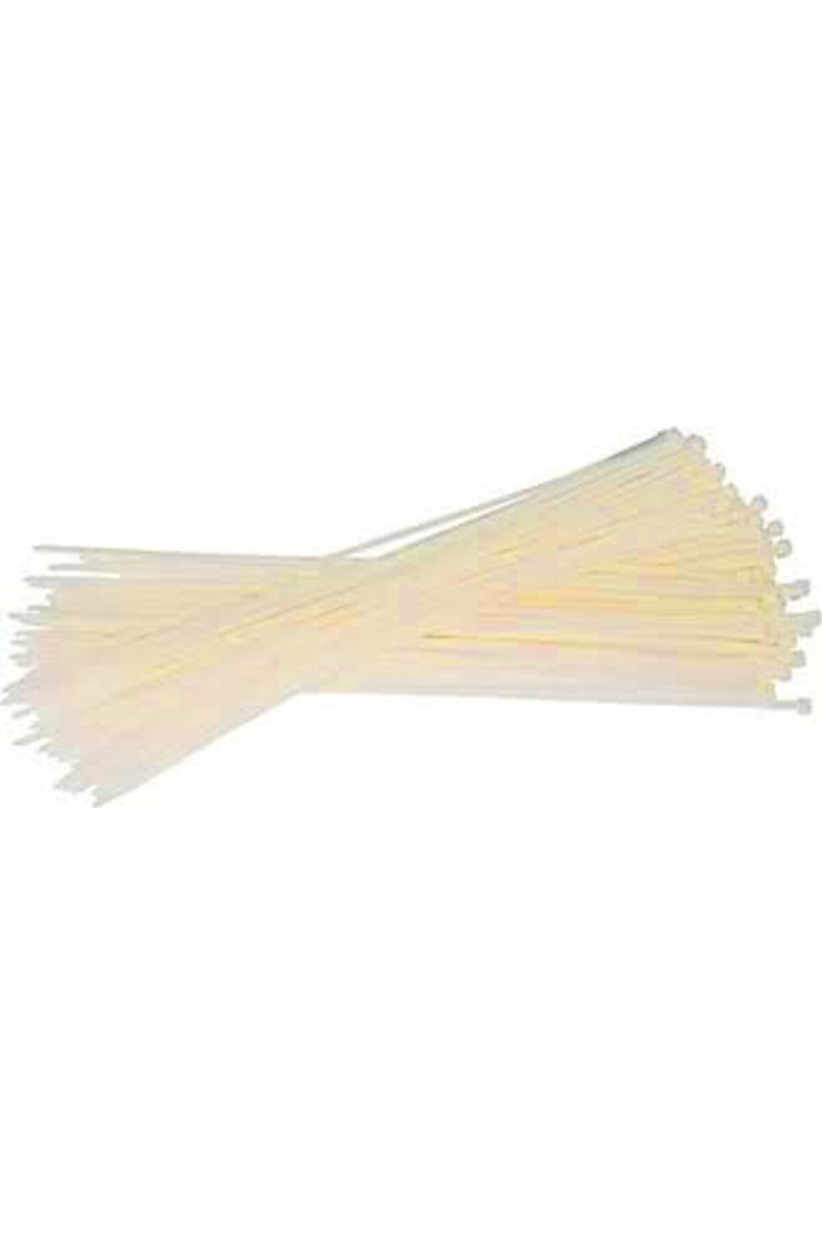 Kapamarka PLASTİK ÇIRT KELEPÇE 100 PARÇA BEYAZ 3.6X300MM
