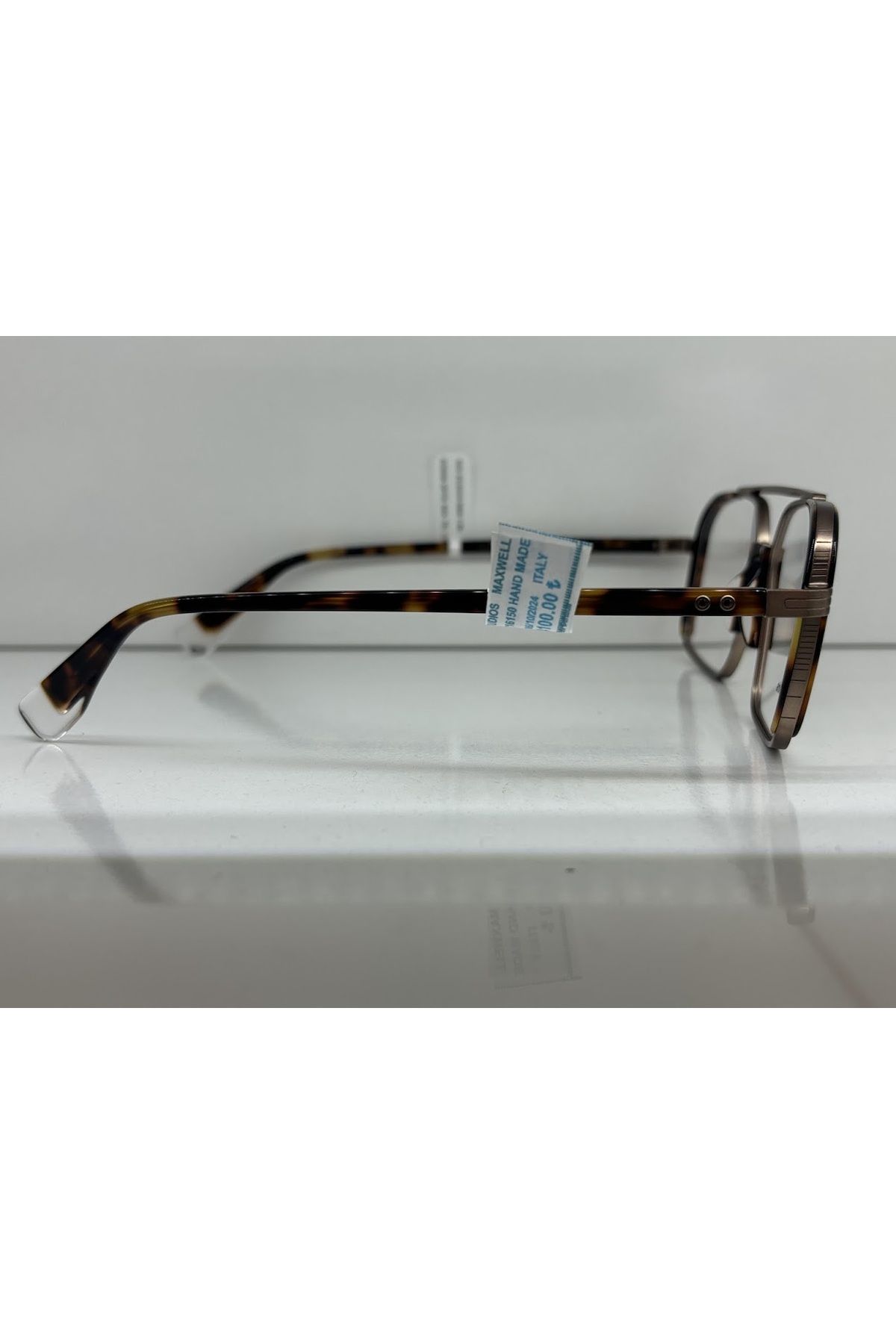 GIGI Studios-Titanium Maxwell Bluelight Protected Blue Light Protected Listener and Optical Glass Compatible Frame 6