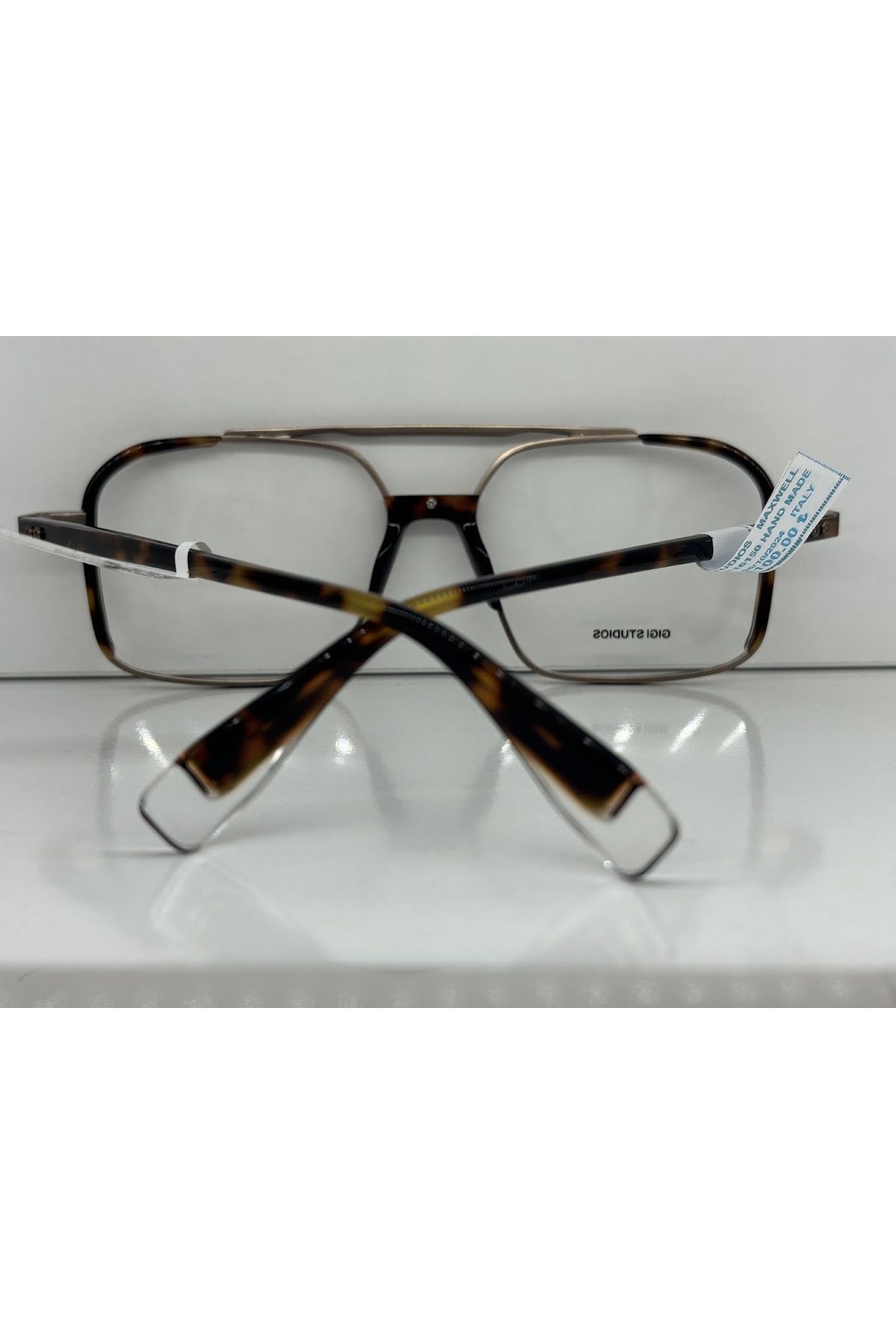 GIGI Studios-Titanium Maxwell Bluelight Protected Blue Light Protected Listener and Optical Glass Compatible Frame 5
