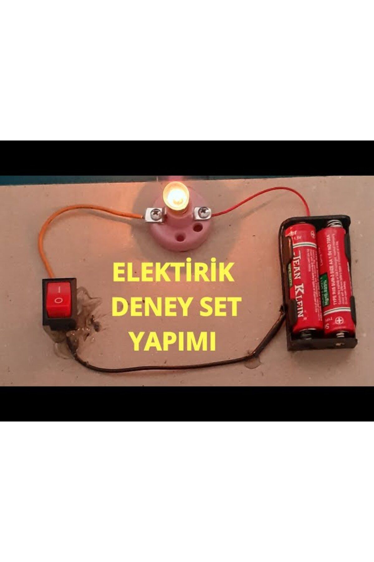 Go İthalat İŞ EĞİTİMİ ELEKTRİK DENEY SETİ (4738)